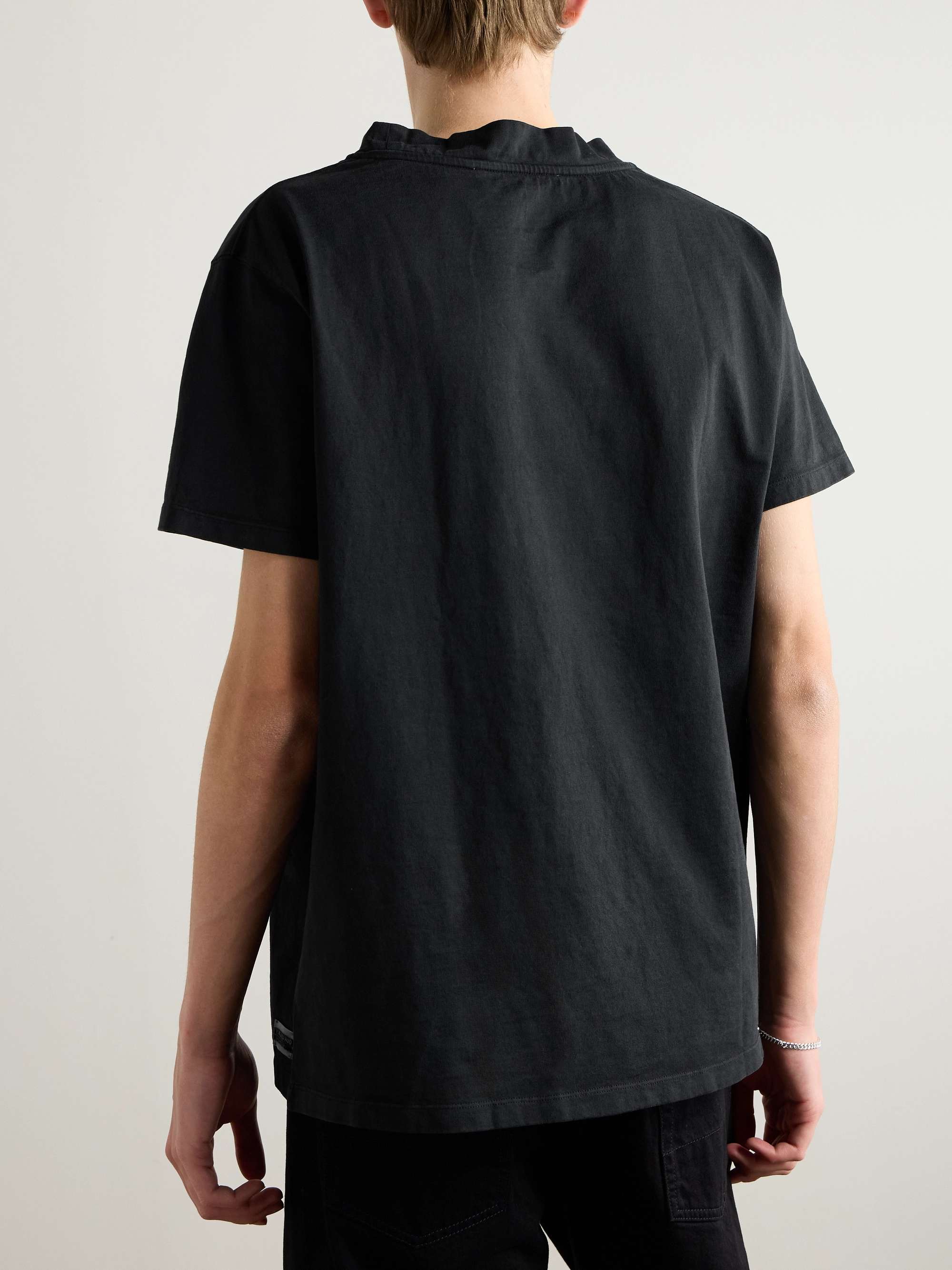 Bliss Logo-Appliquéd Cotton-Jersey T-Shirt view