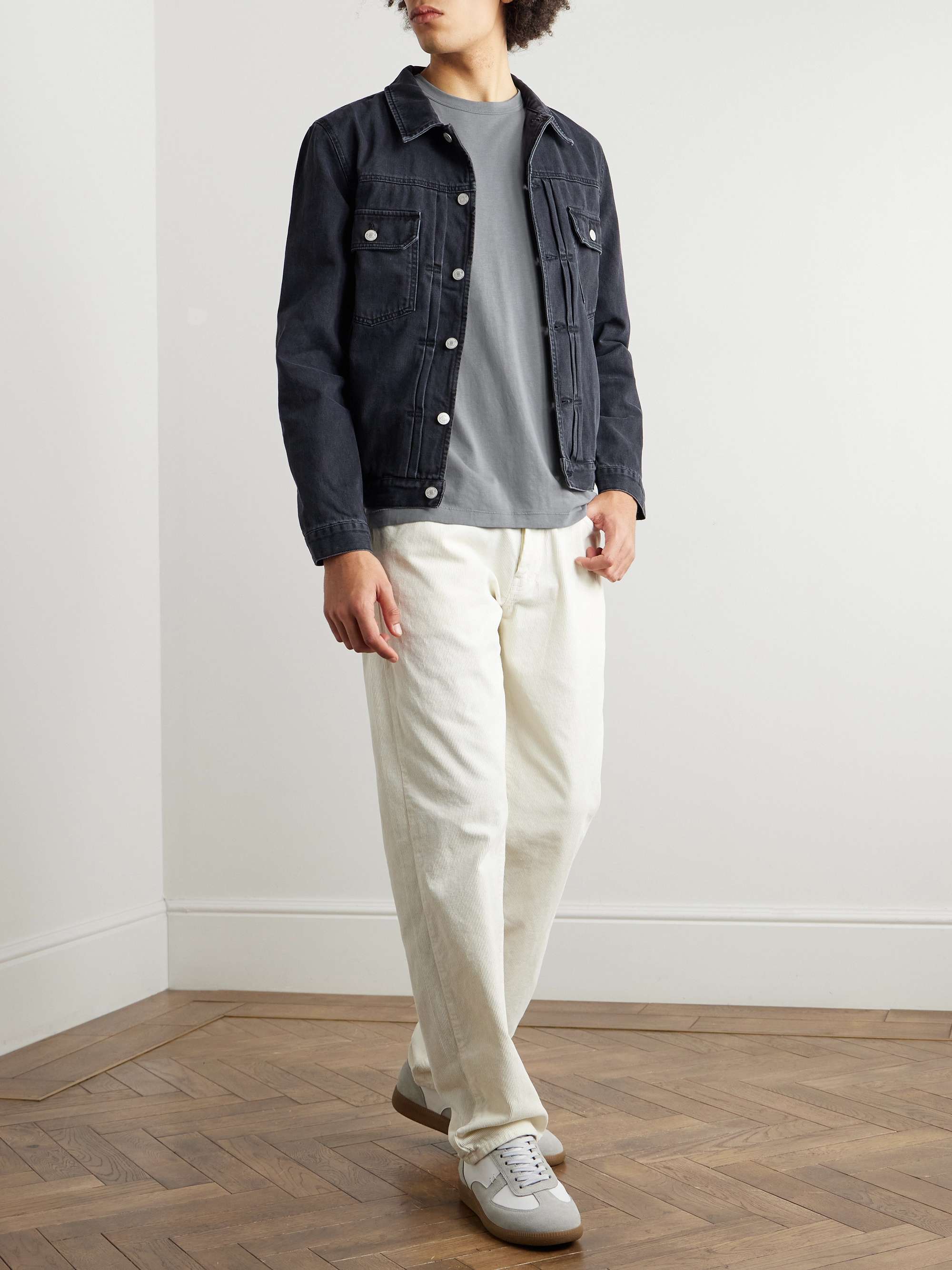 Benny Pigment-Dyed Lyocell and Cotton-Blend Jersey T-Shirt view