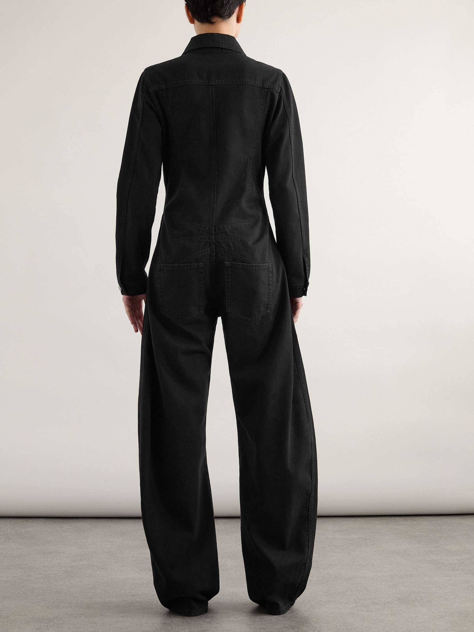 Denim jumpsuit view
