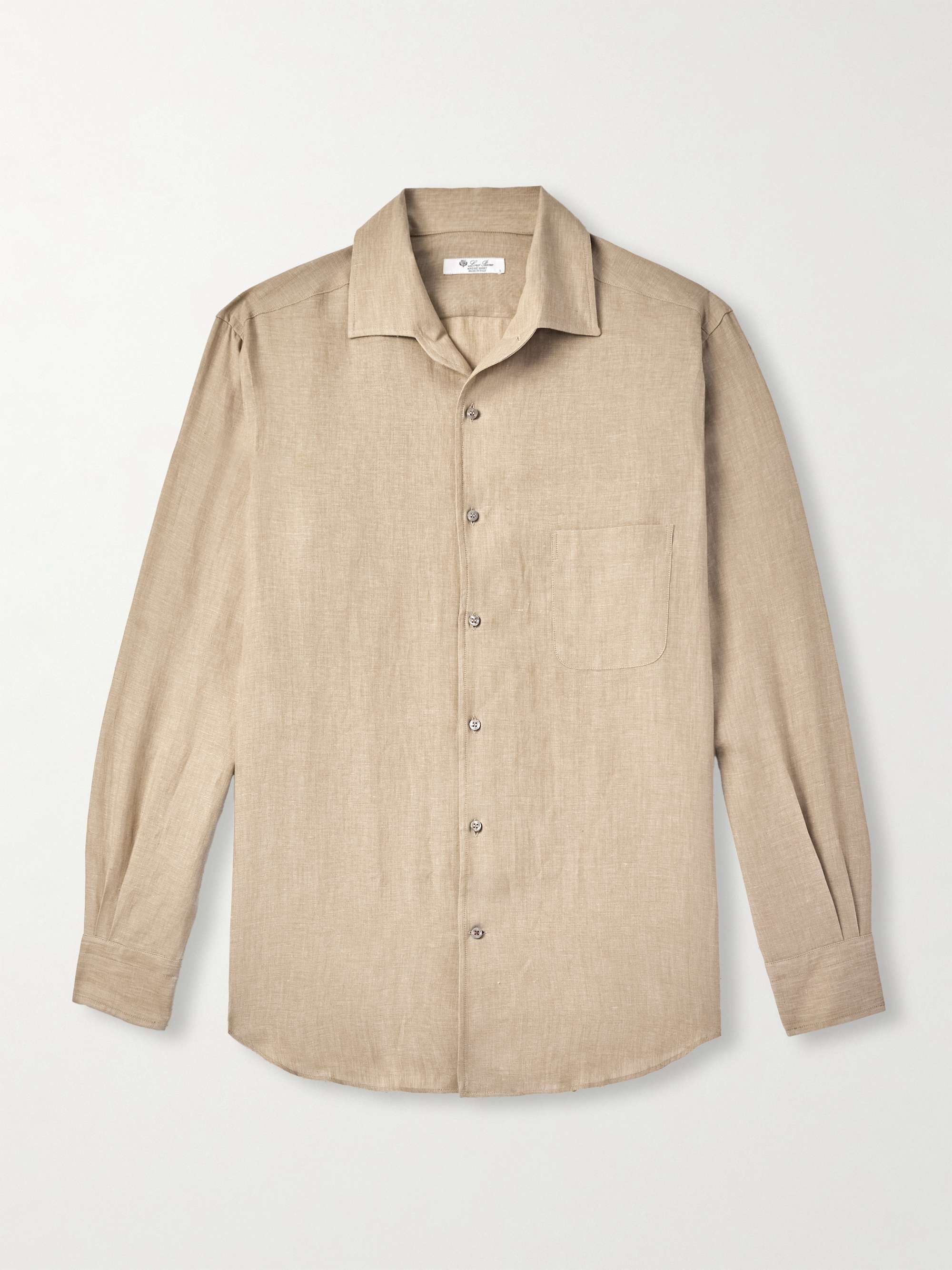 André Linen Shirt hero visual