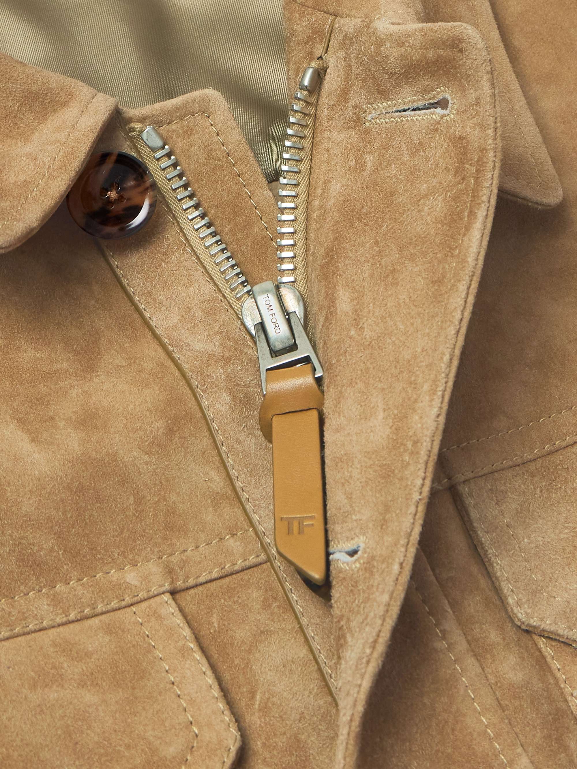 Heathered Suede Jacket view