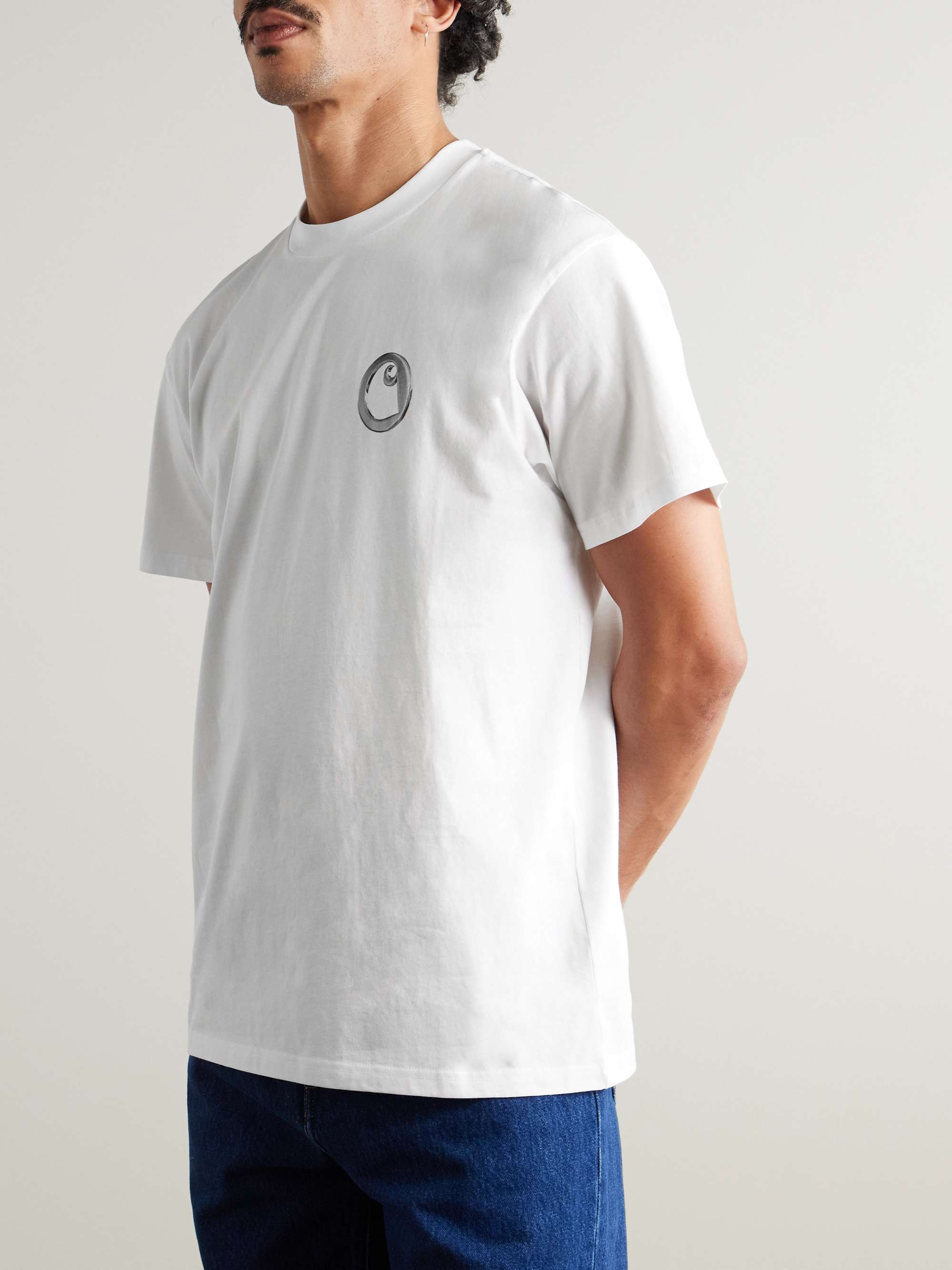 Linked Charms Printed Cotton-Jersey T-Shirt view