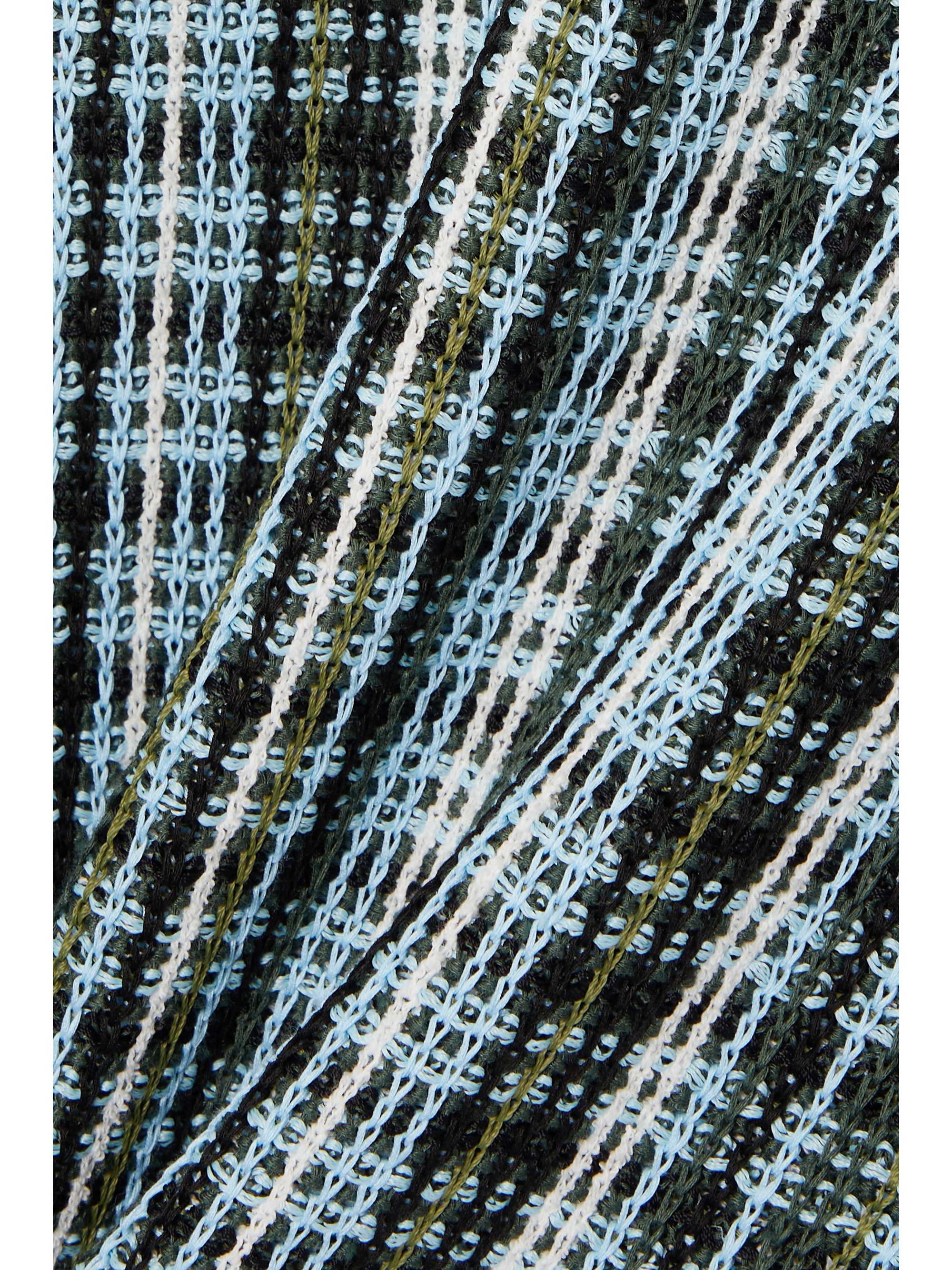 Checked cotton tank view