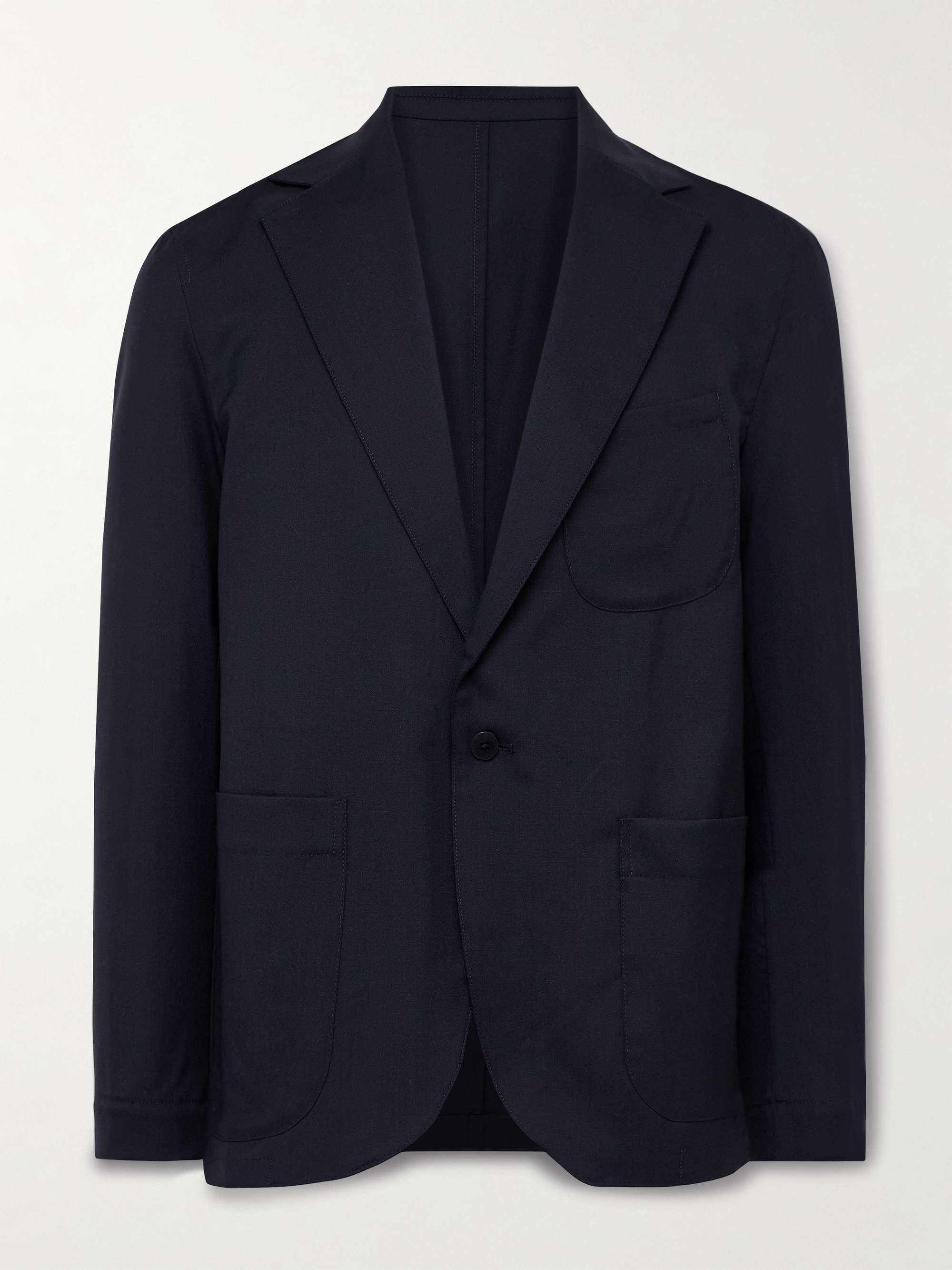 Unstructured Wool Suit Jacket hero visual