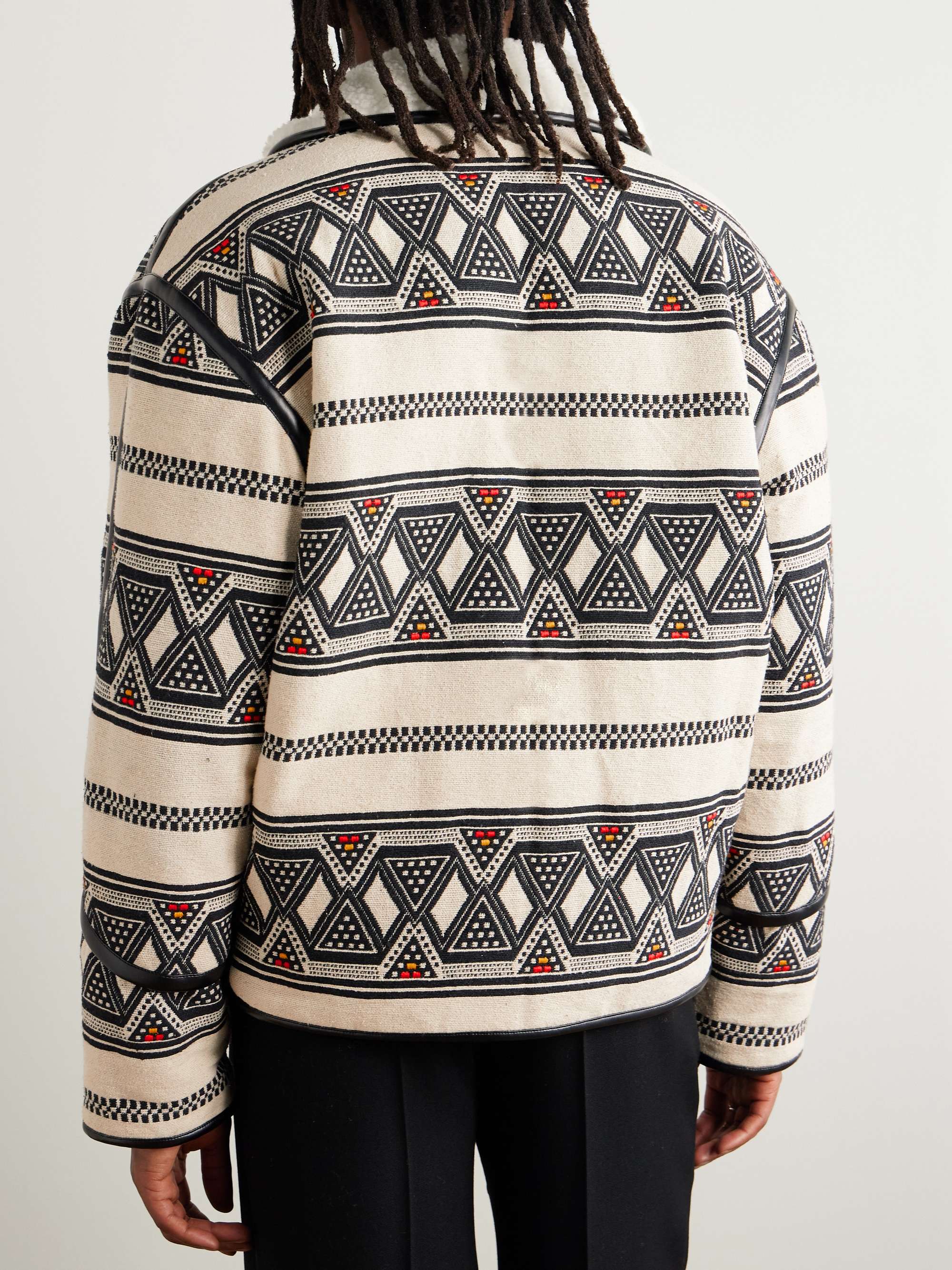Nelkis Cotton-Jacquard Jacket view