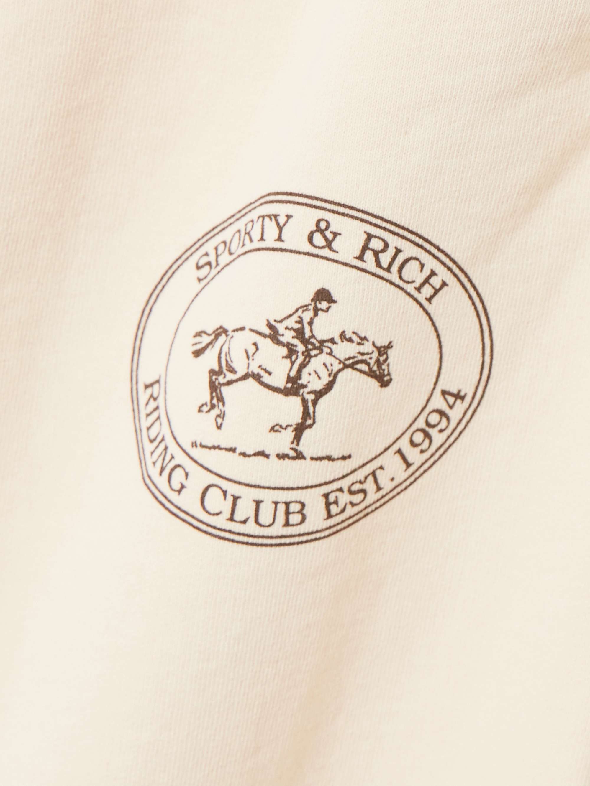 Riding Club printed cotton-jersey tapered sweatpants view