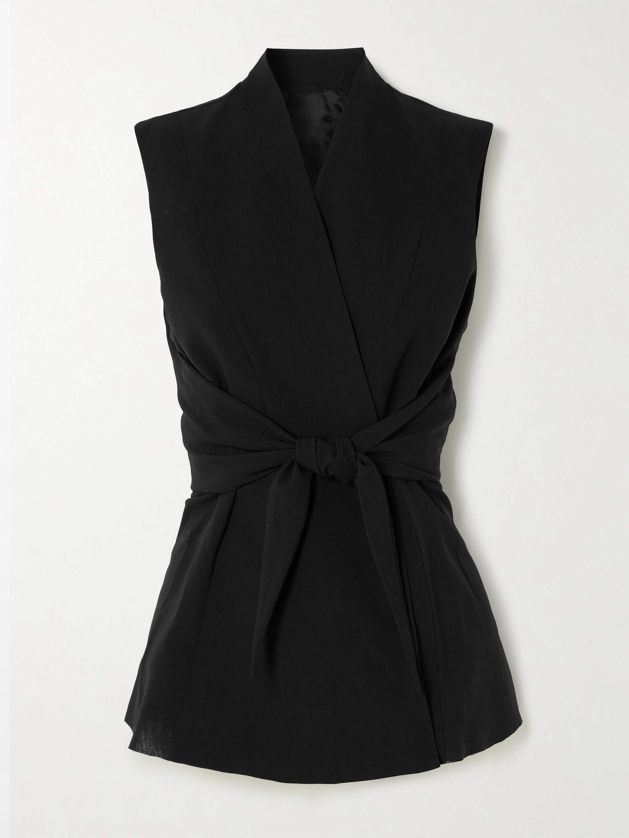 Strutter wool wrap top hero visual