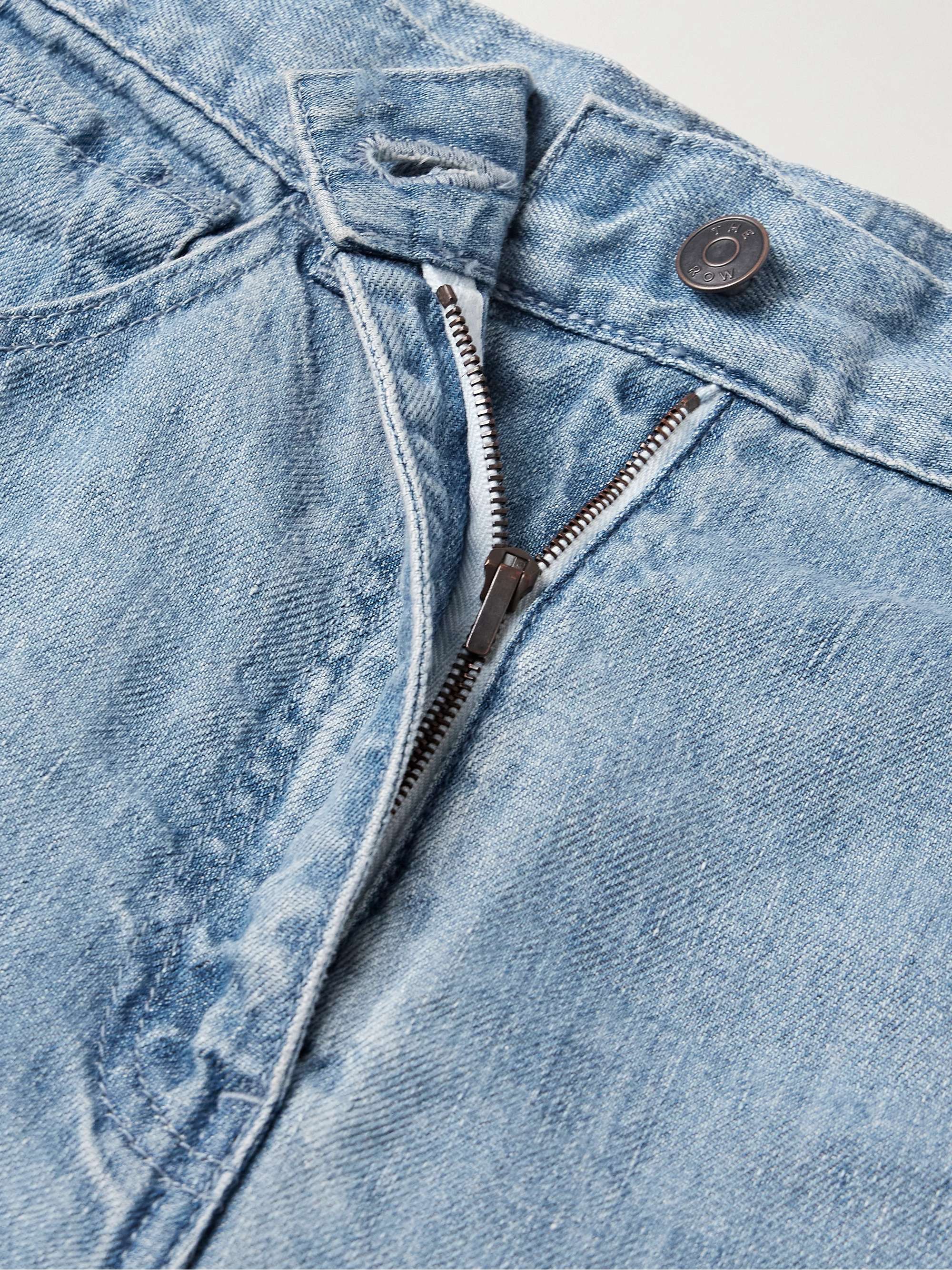 Tarley high-rise straight-leg jeans view