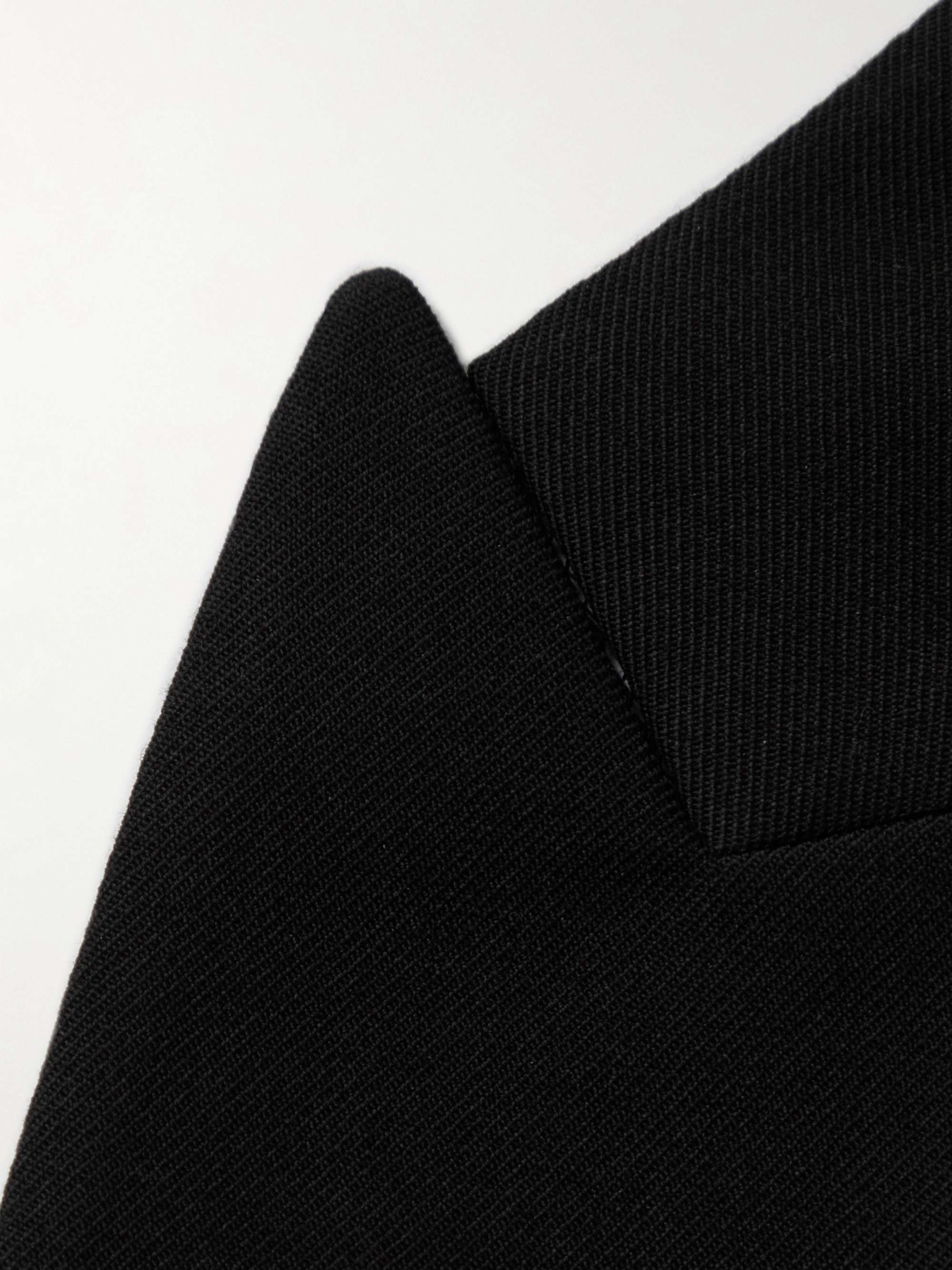 Double-Breasted Wool-Gabardine Blazer view