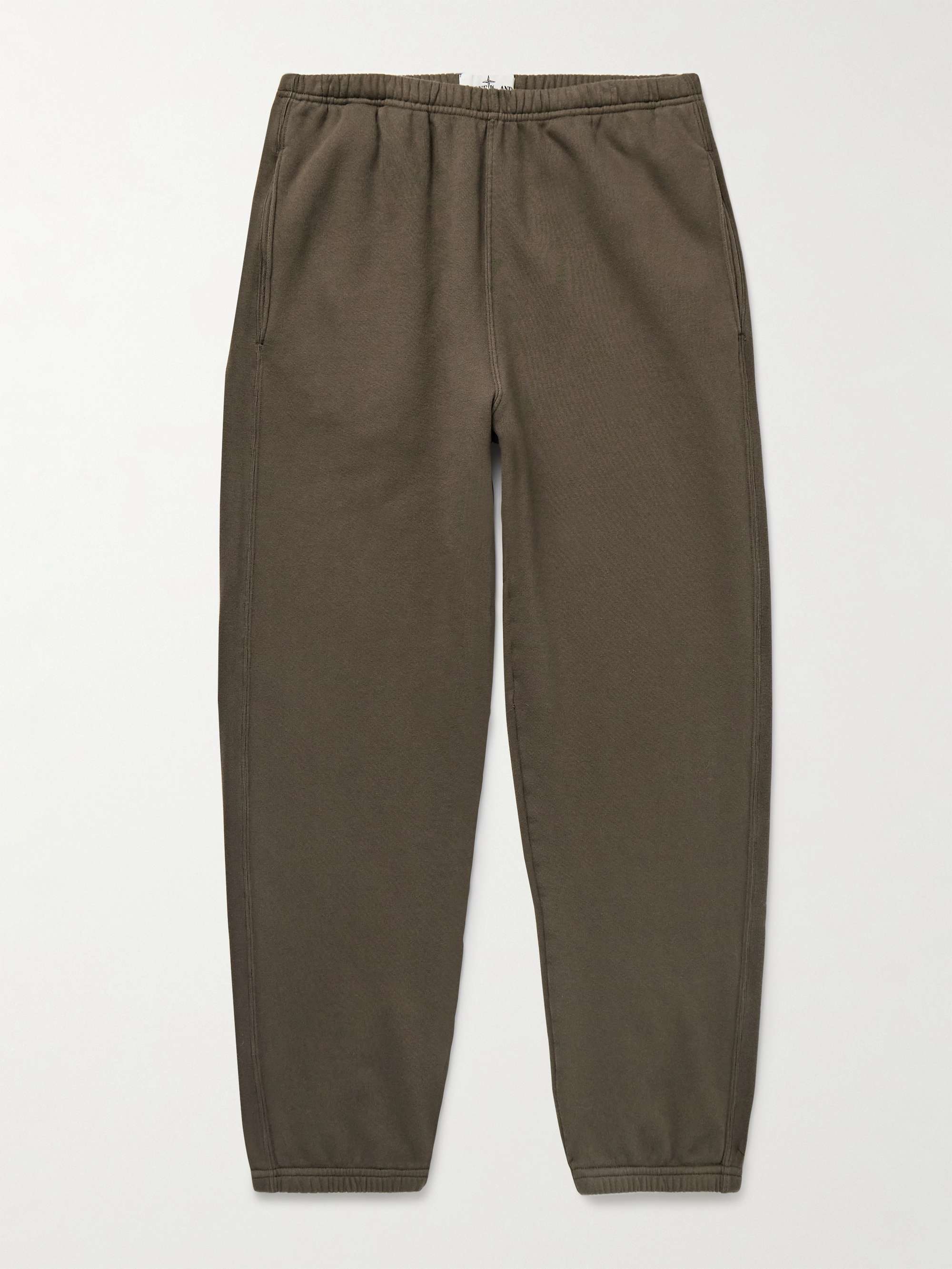 Garment-Dyed Cotton-Jersey Sweatpants hero visual