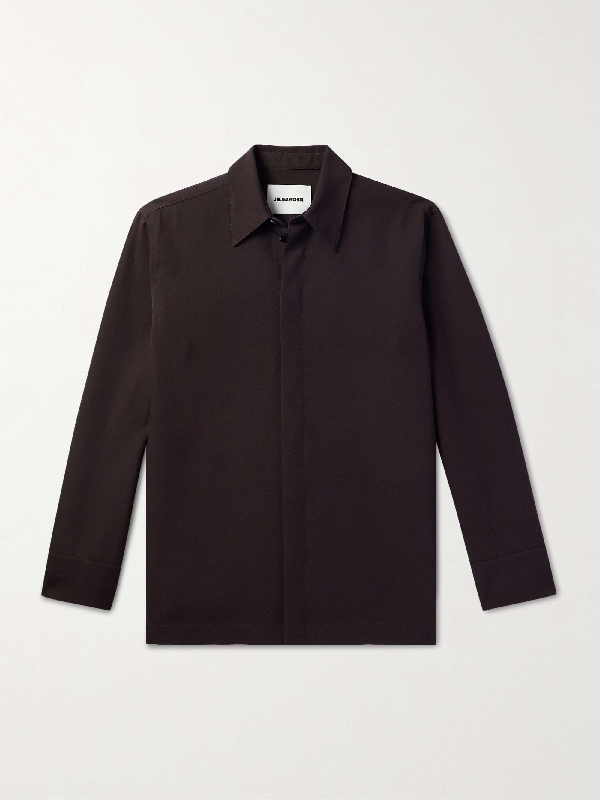 Wool-Gabardine Shirt hero visual