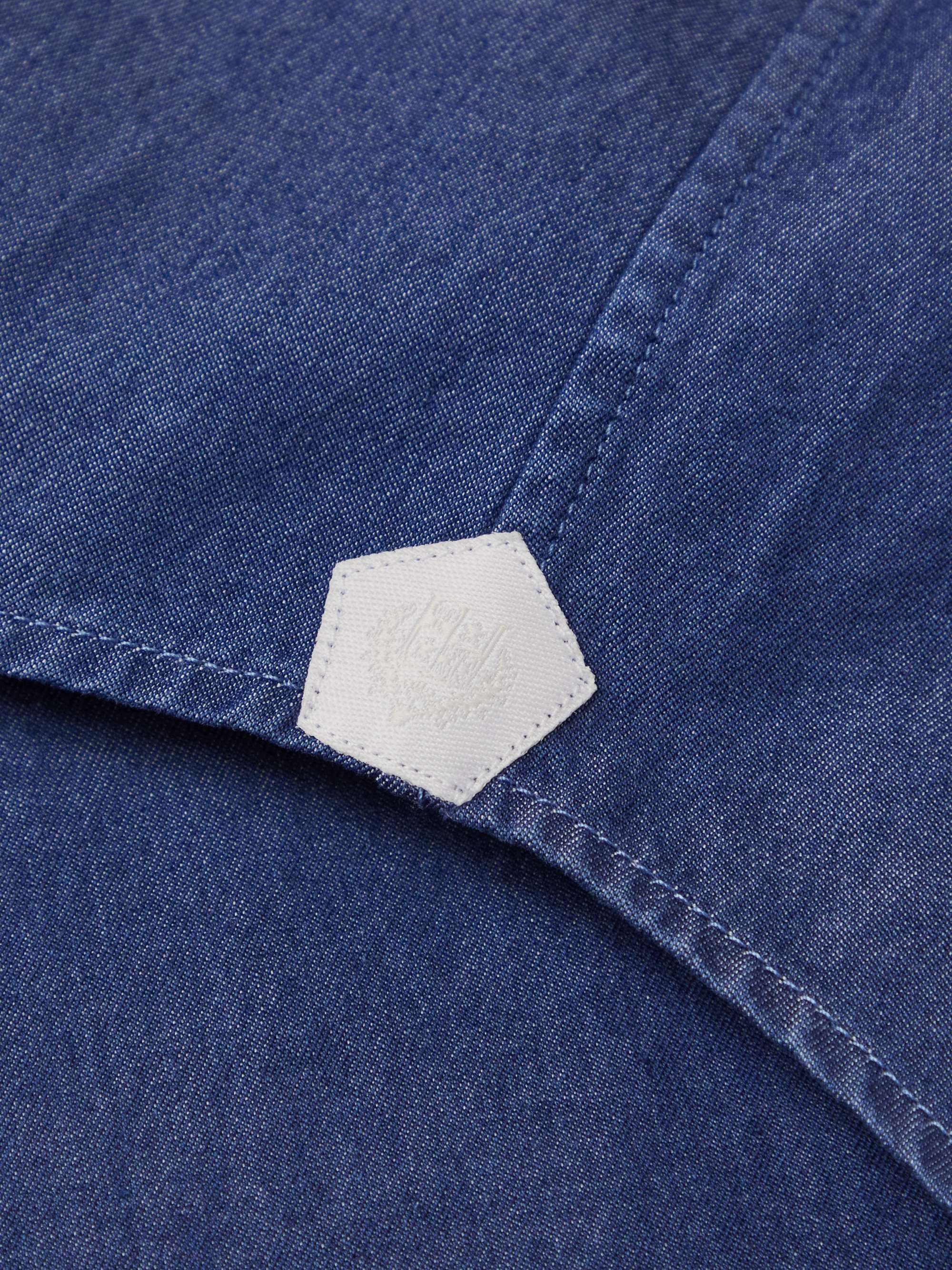 Washed Cotton-Chambray Shirt view
