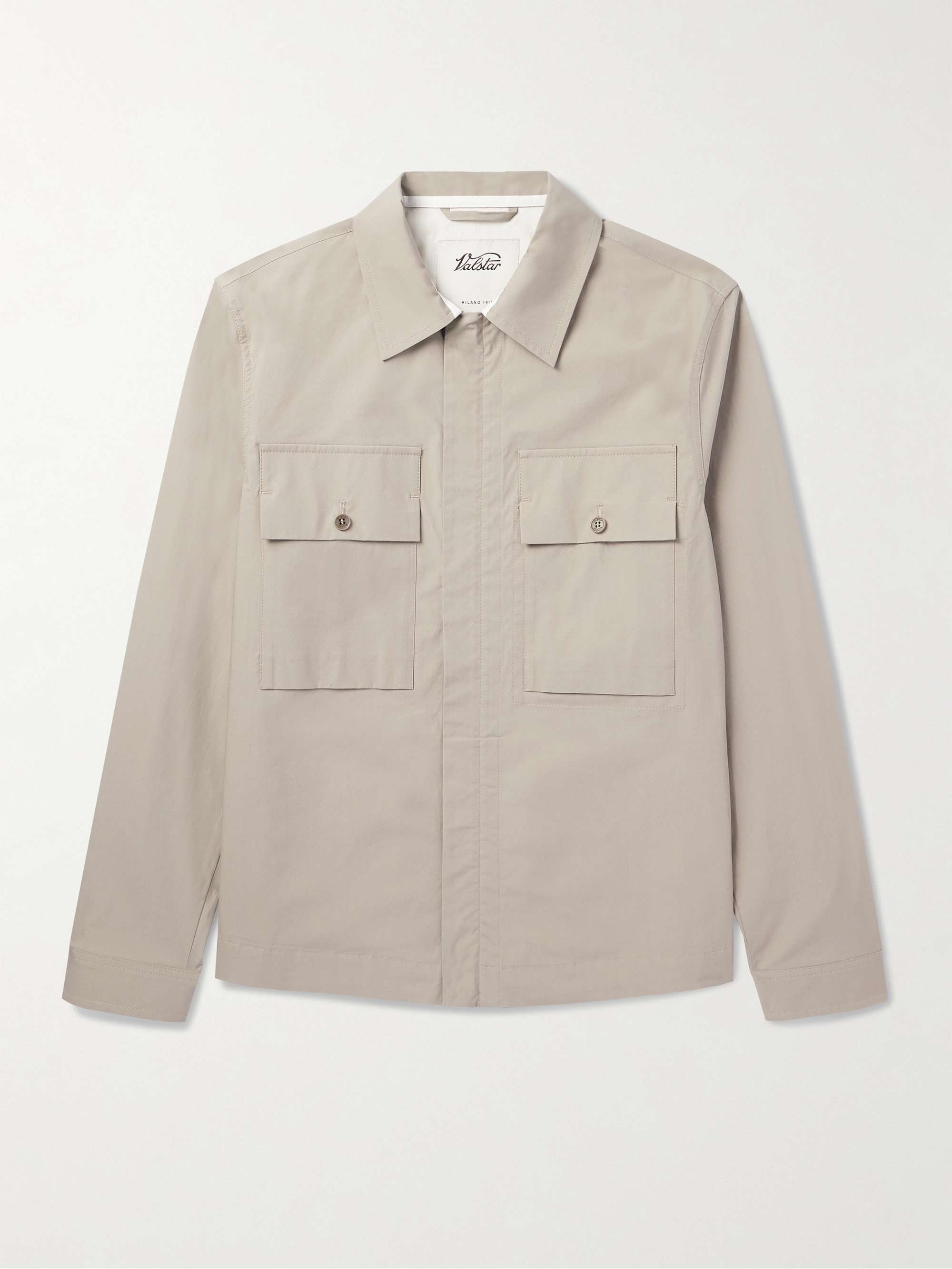 Poplin Overshirt hero visual