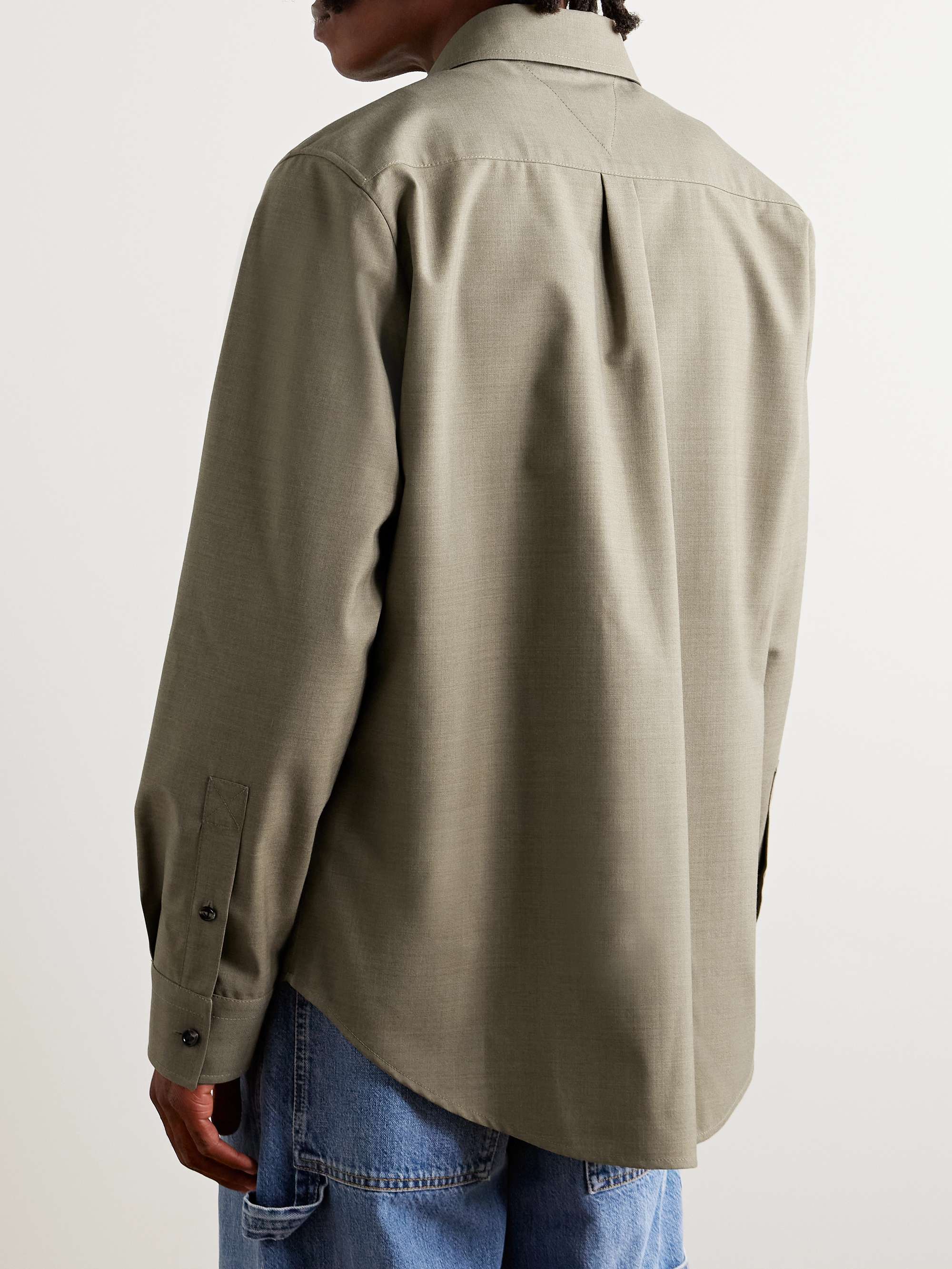 Wool-Twill Shirt view