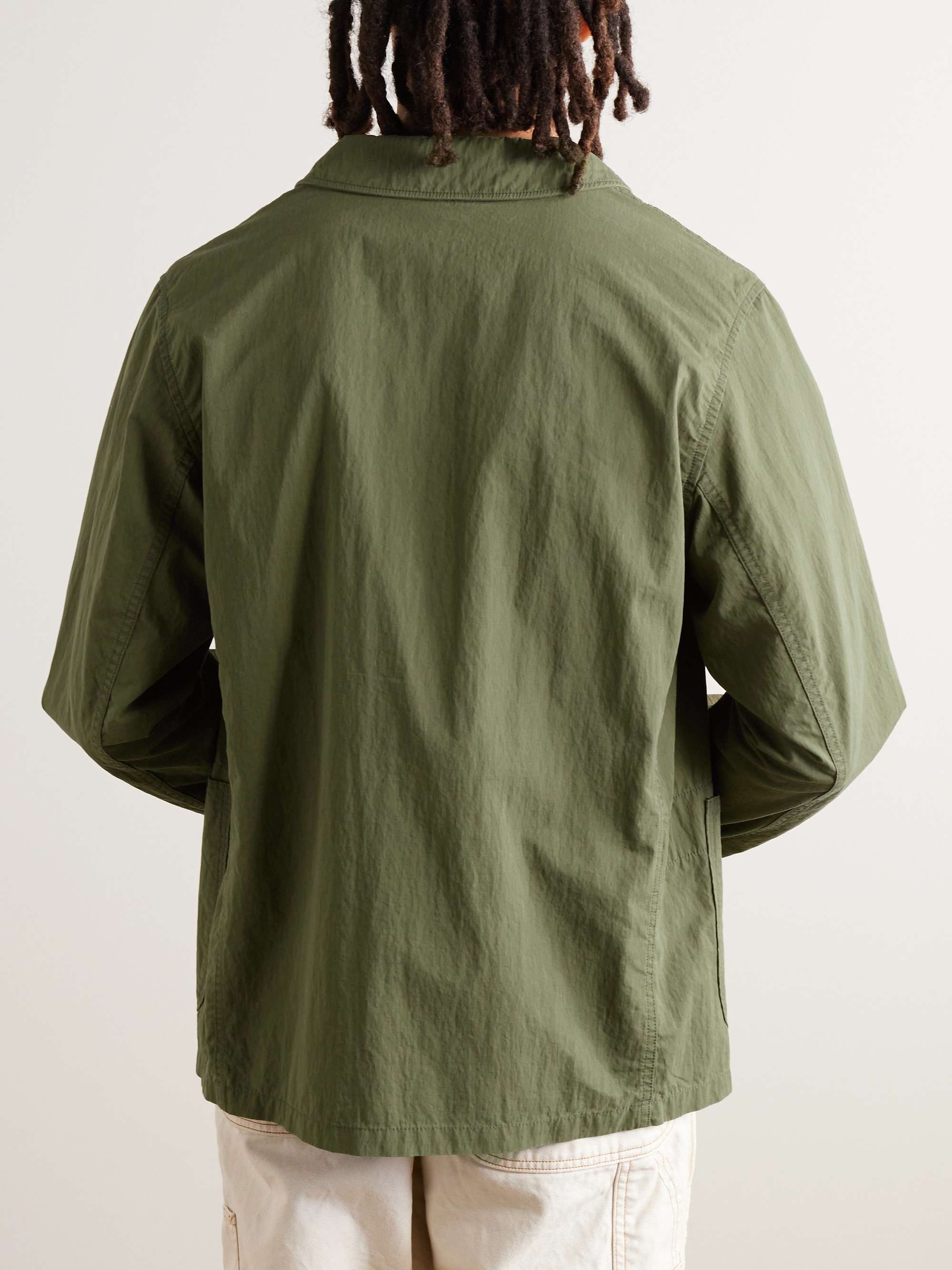 Cotton-Blend Ripstop Jacket view