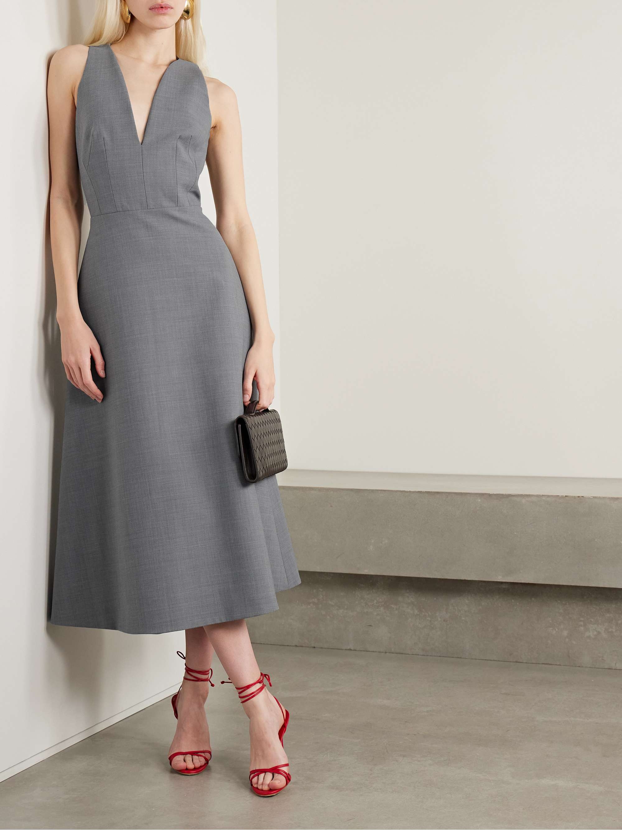 Adonica cutout woven midi dress view