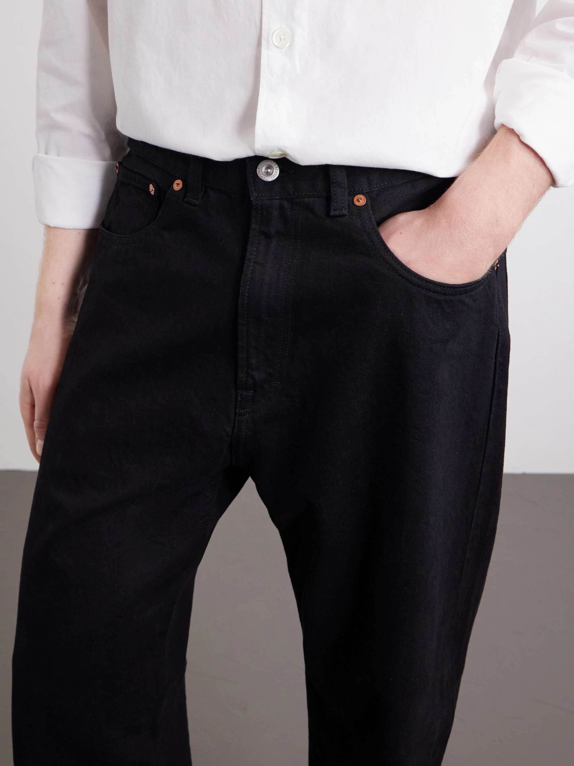 Third Cut Straight-Leg Selvedge Jeans view