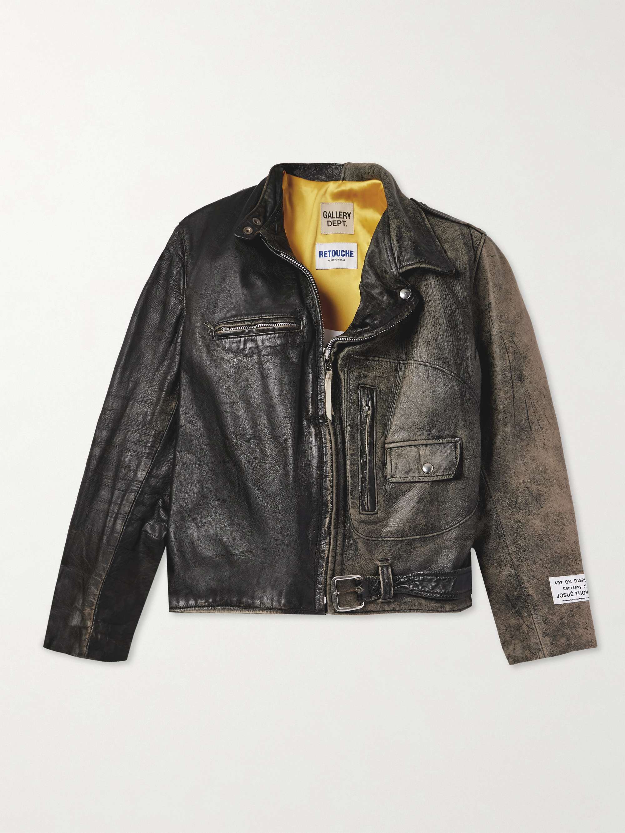 Distressed Leather Jacket hero visual