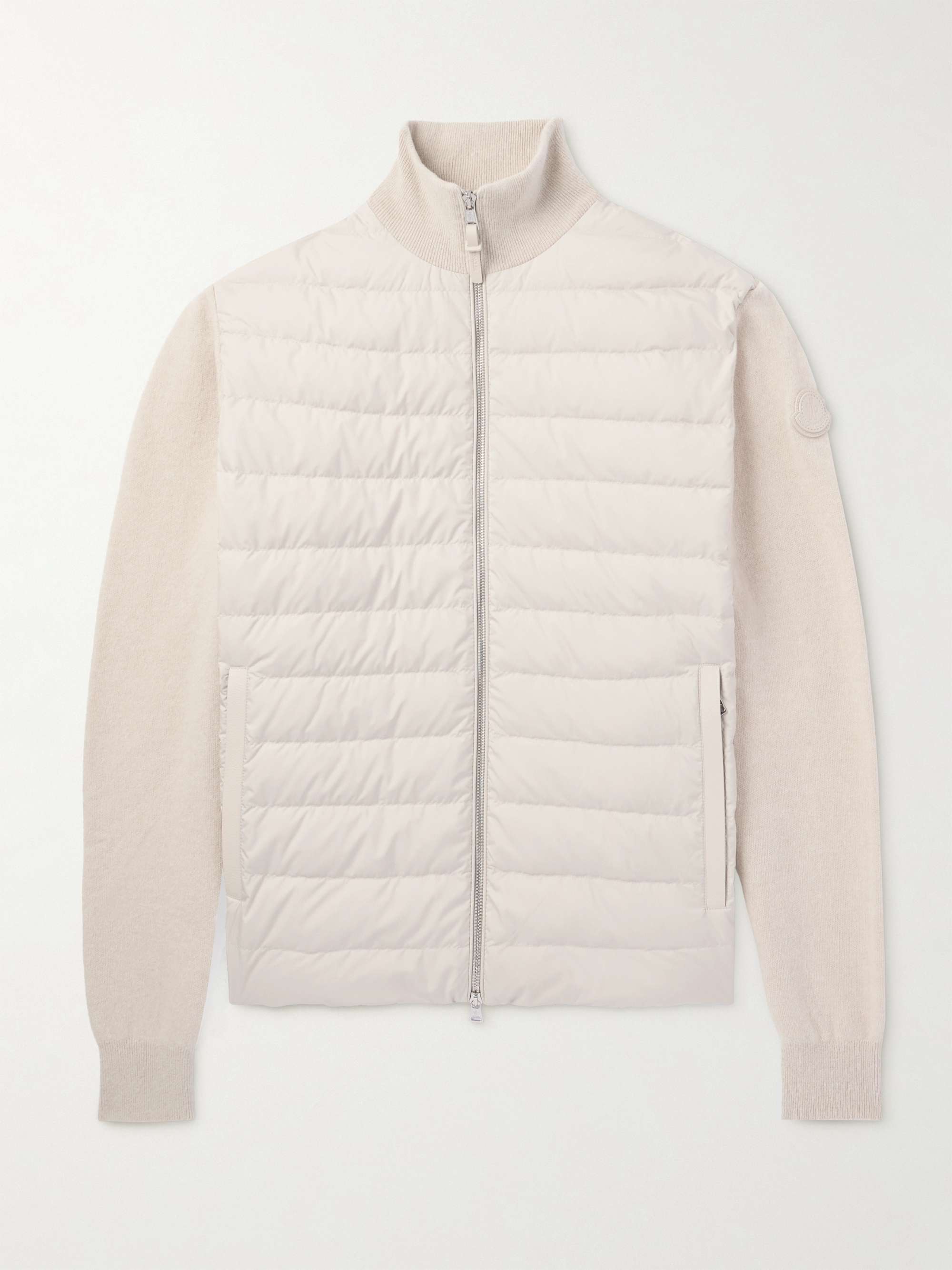 Wool and Cashmere-Blend and Quilted Shell Down Jacket hero visual
