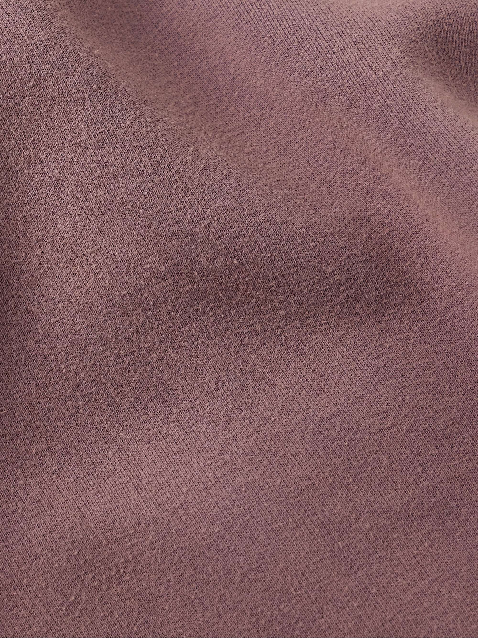 Fester H Logo-Appliquéd Cotton-Jersey Hoodie view