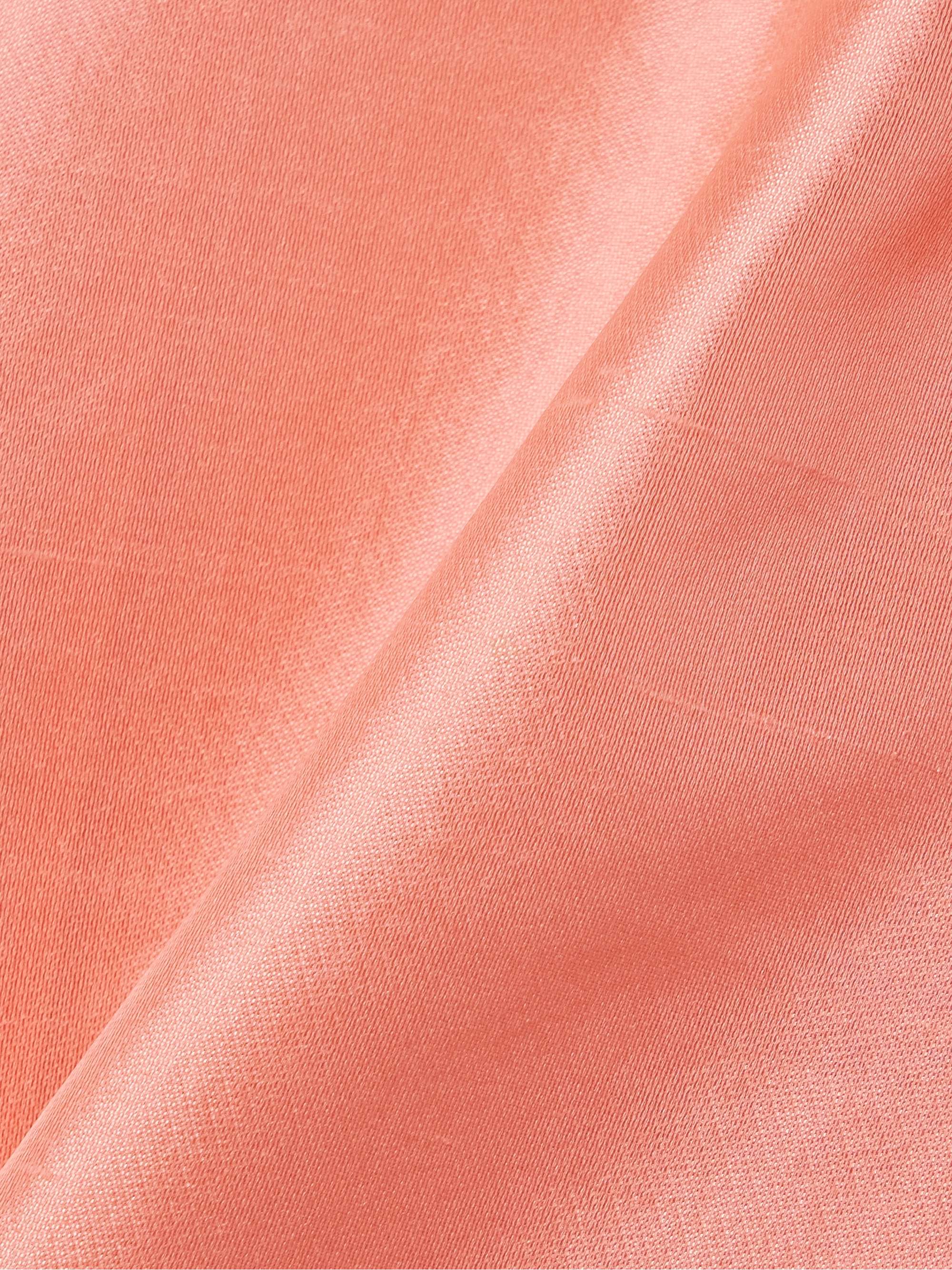 Cassia silk-dupioni top view