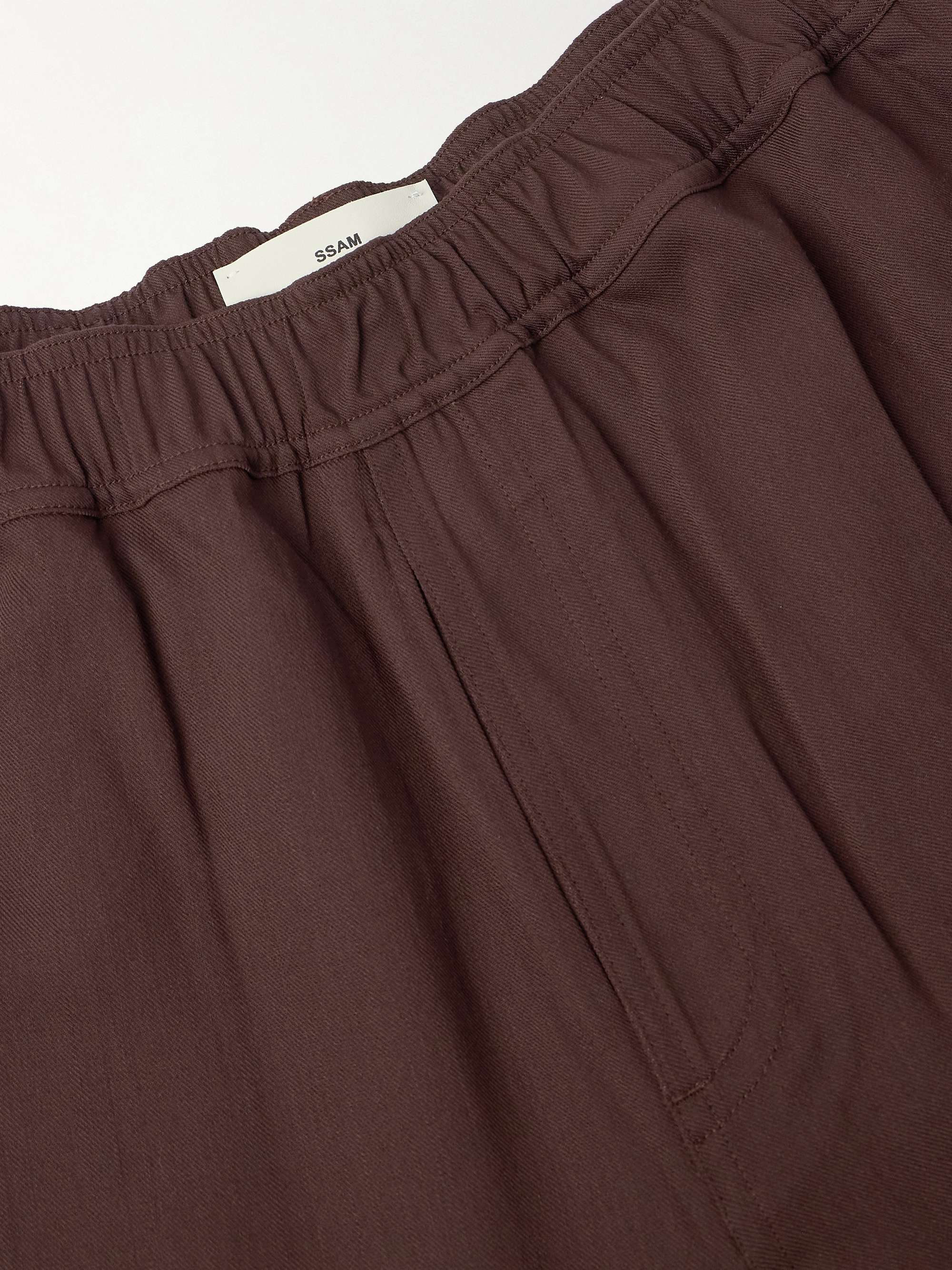 Junes Straight-Leg Wool-Blend Twill Trousers view