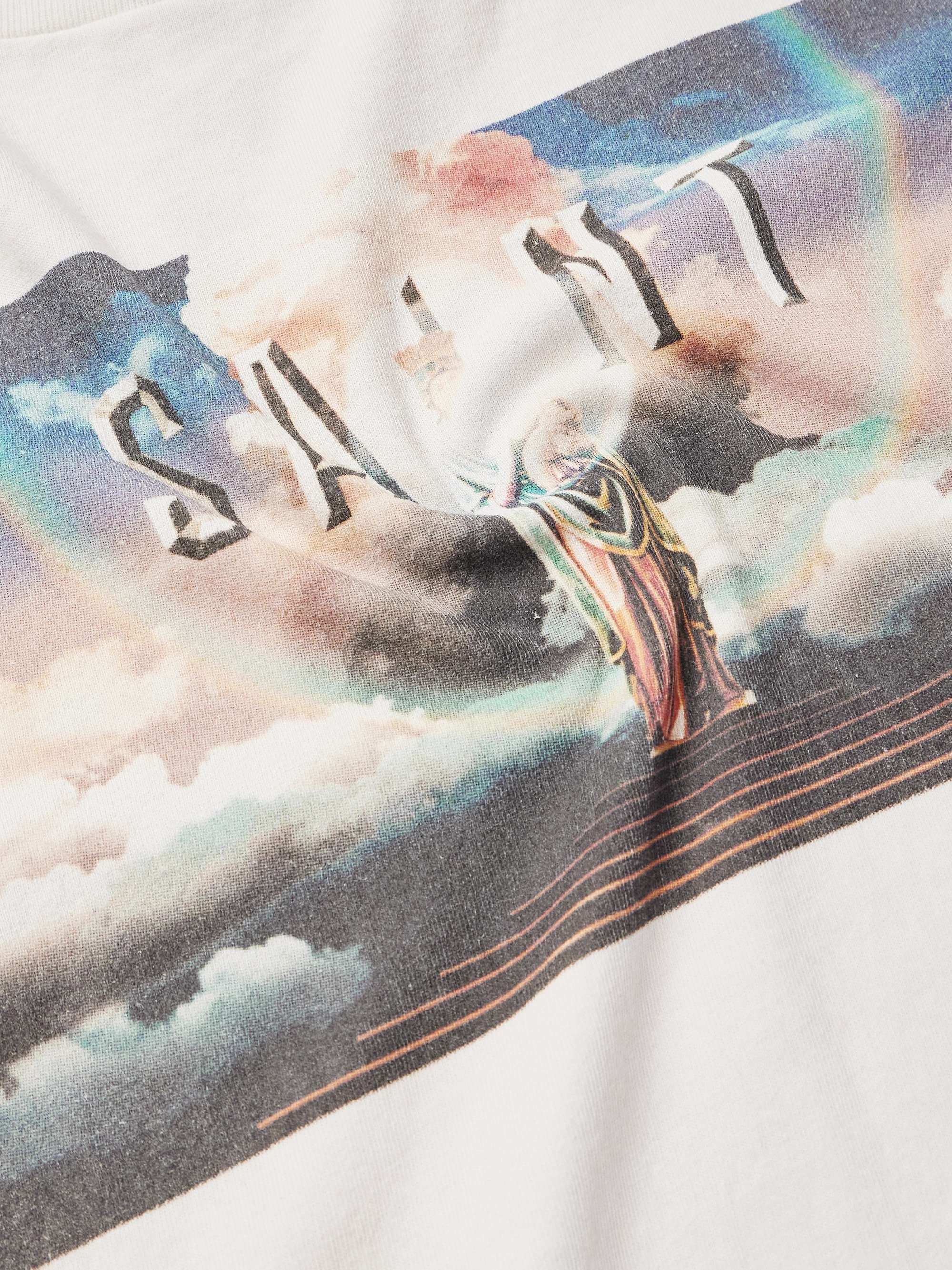 Saint Heaven Logo-Print Cotton-Jersey T-Shirt view