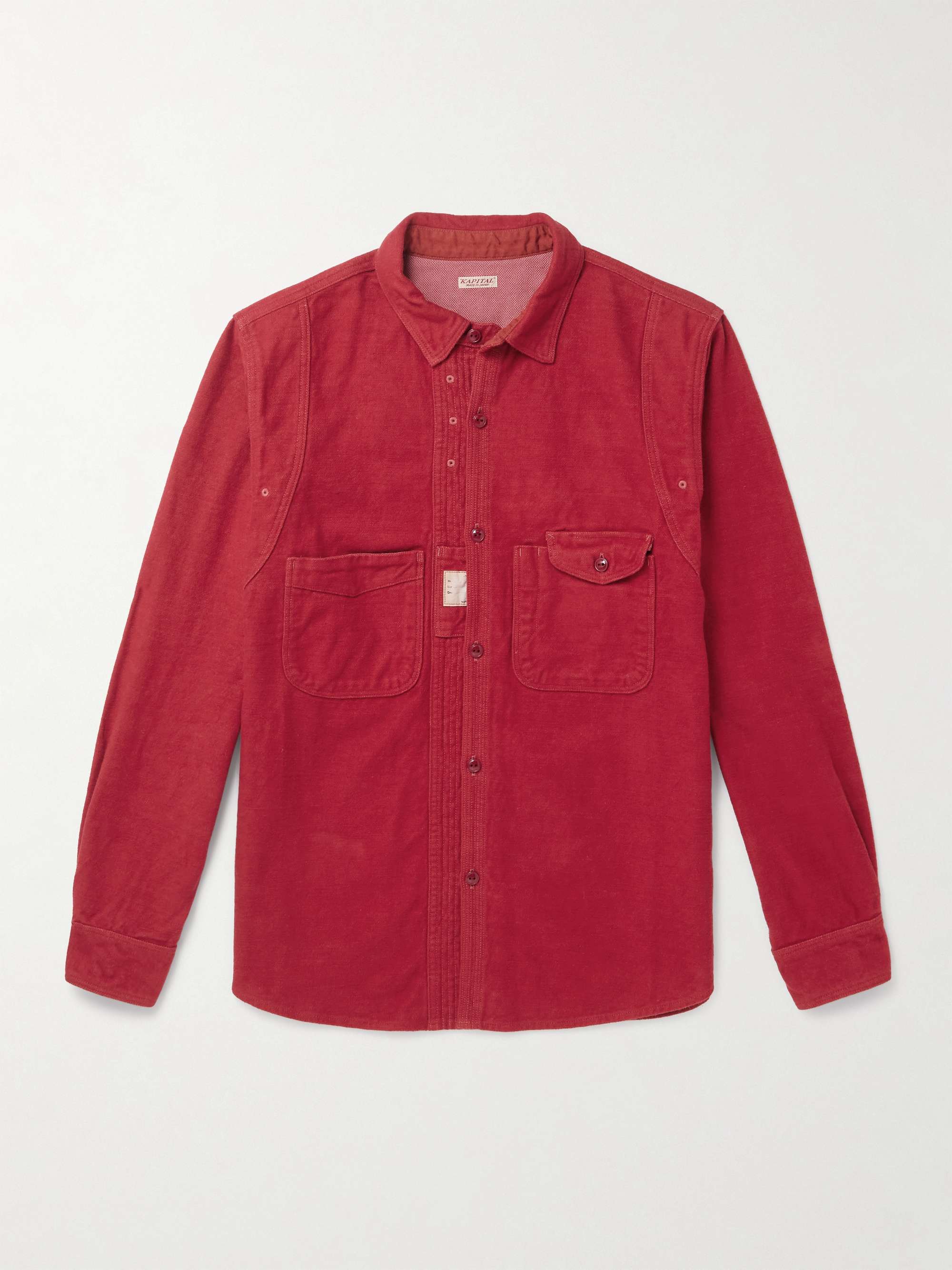 CPO Brushed Cotton-Fleece Shirt hero visual