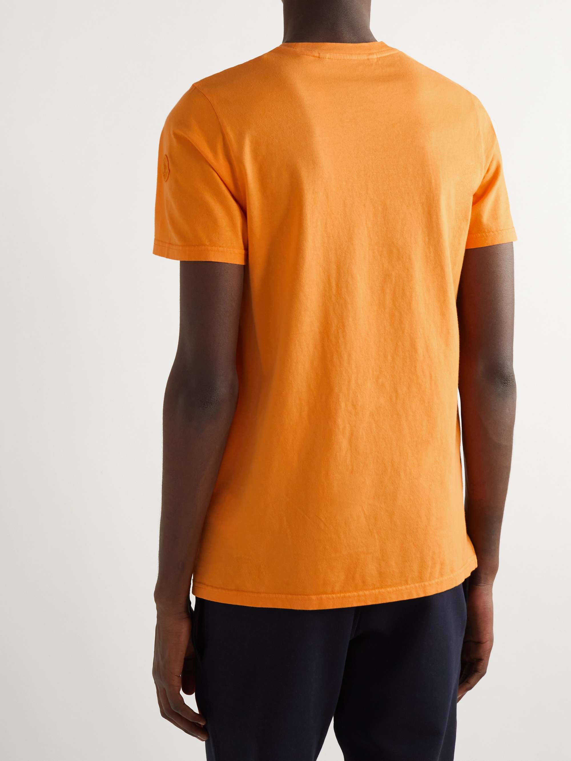 2 Moncler 1952 Garment-Dyed Printed Cotton-Jersey T-Shirt view