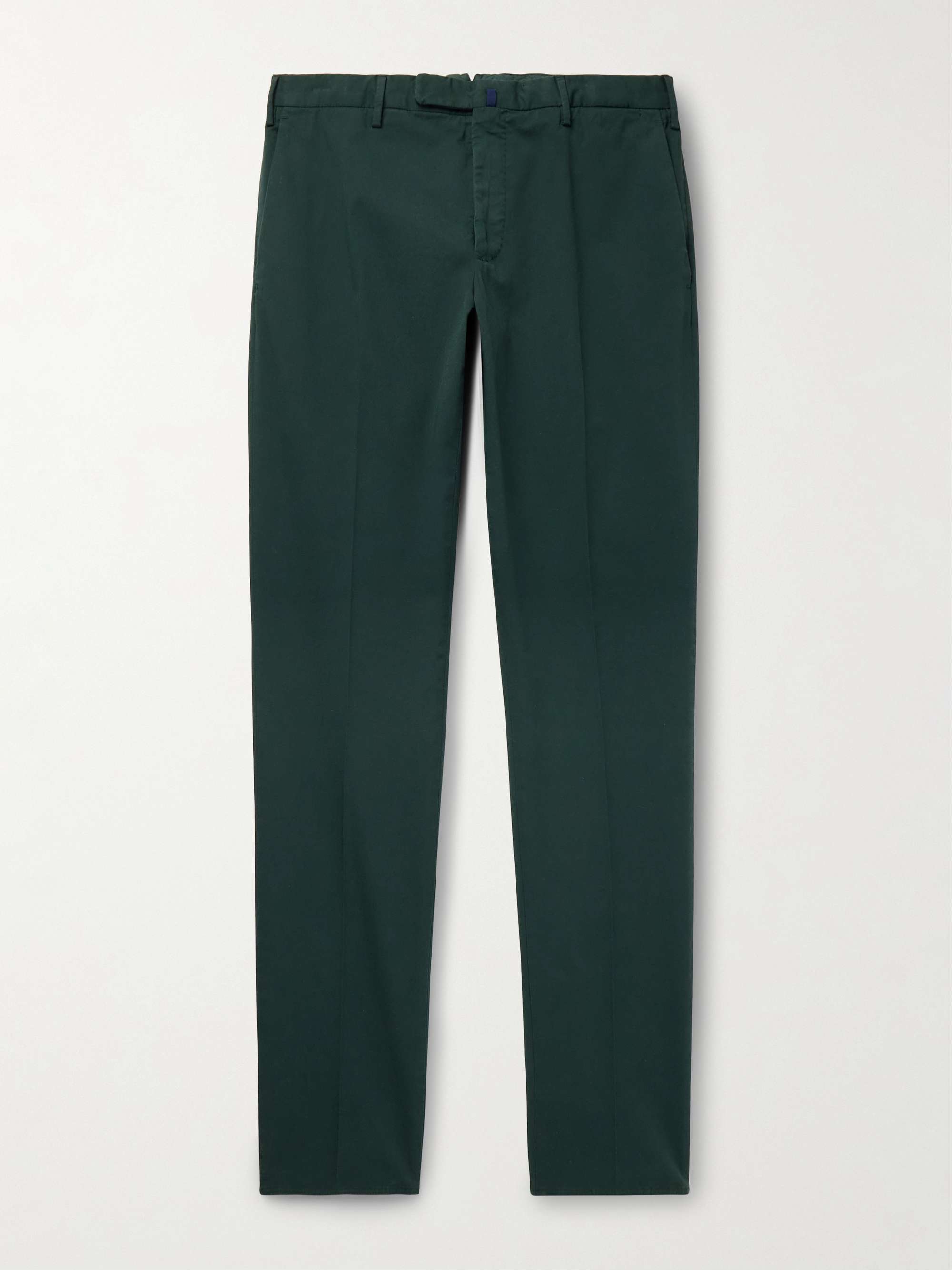 Venezia 1951 Straight-Leg Stretch-Cotton Twill Trousers hero visual