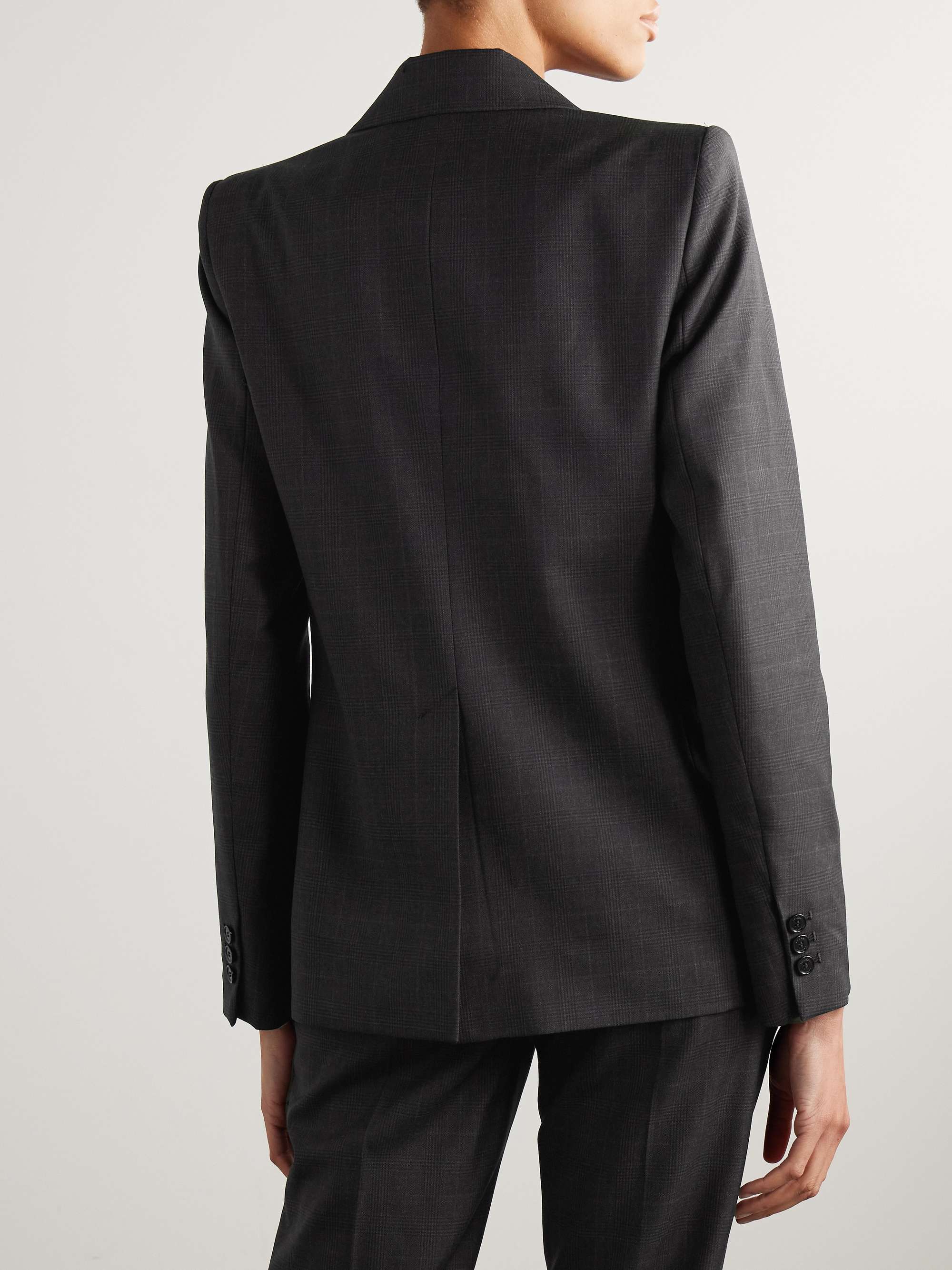Reva Prince of Wales checked wool blazer view