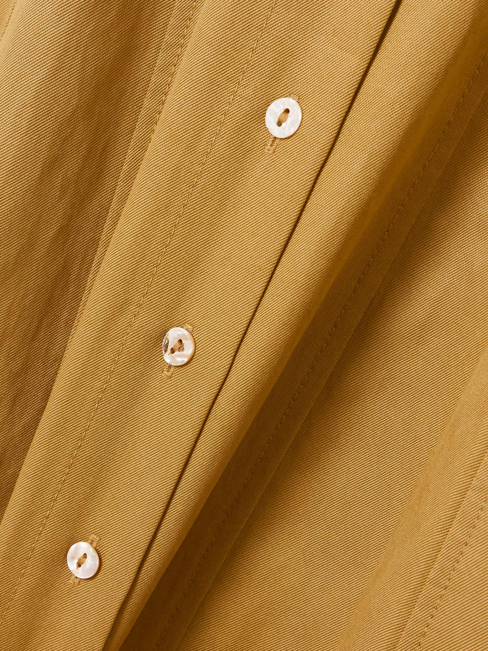 Vallis Lyocell-blend twill midi shirt dress view