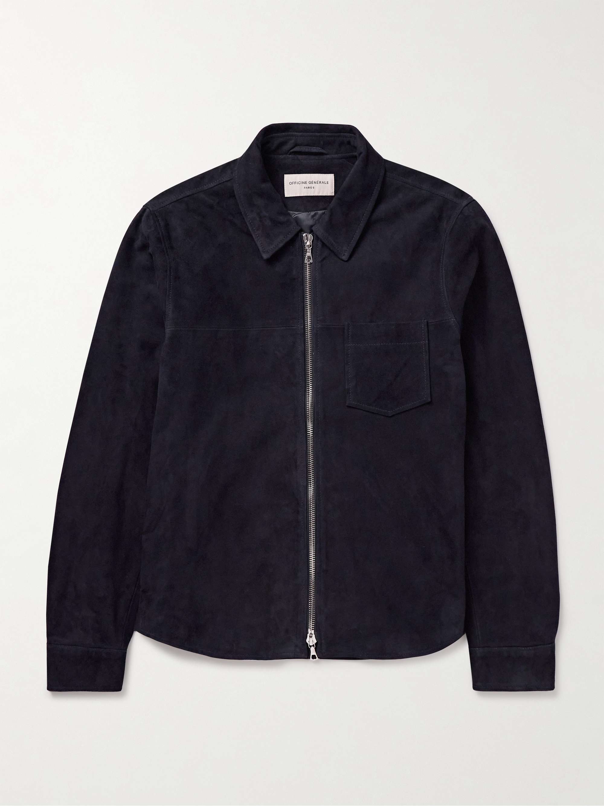 Sid Suede Overshirt hero visual