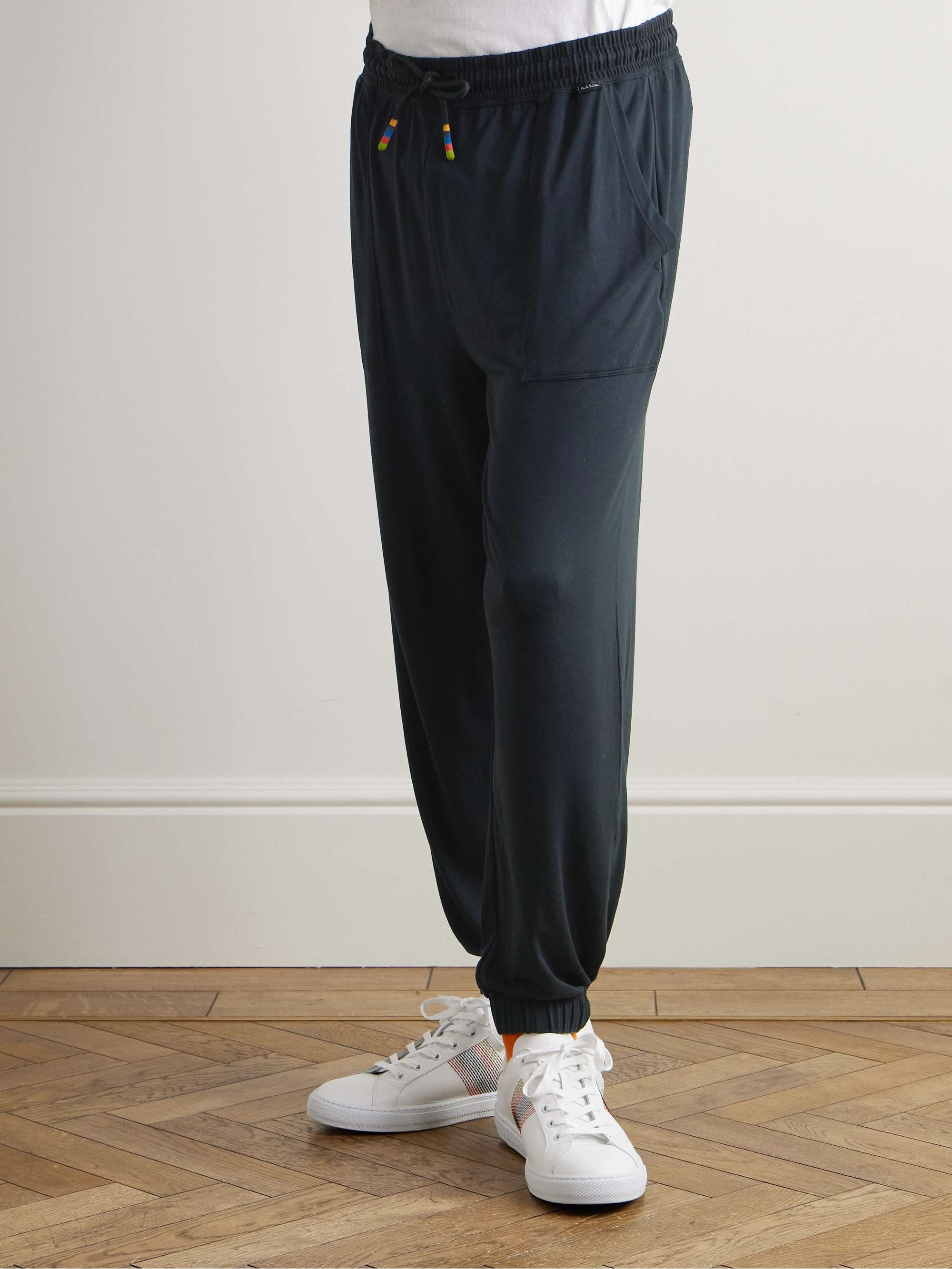 Harry Tapered Stretch Modal-Blend Jersey Sweatpants view