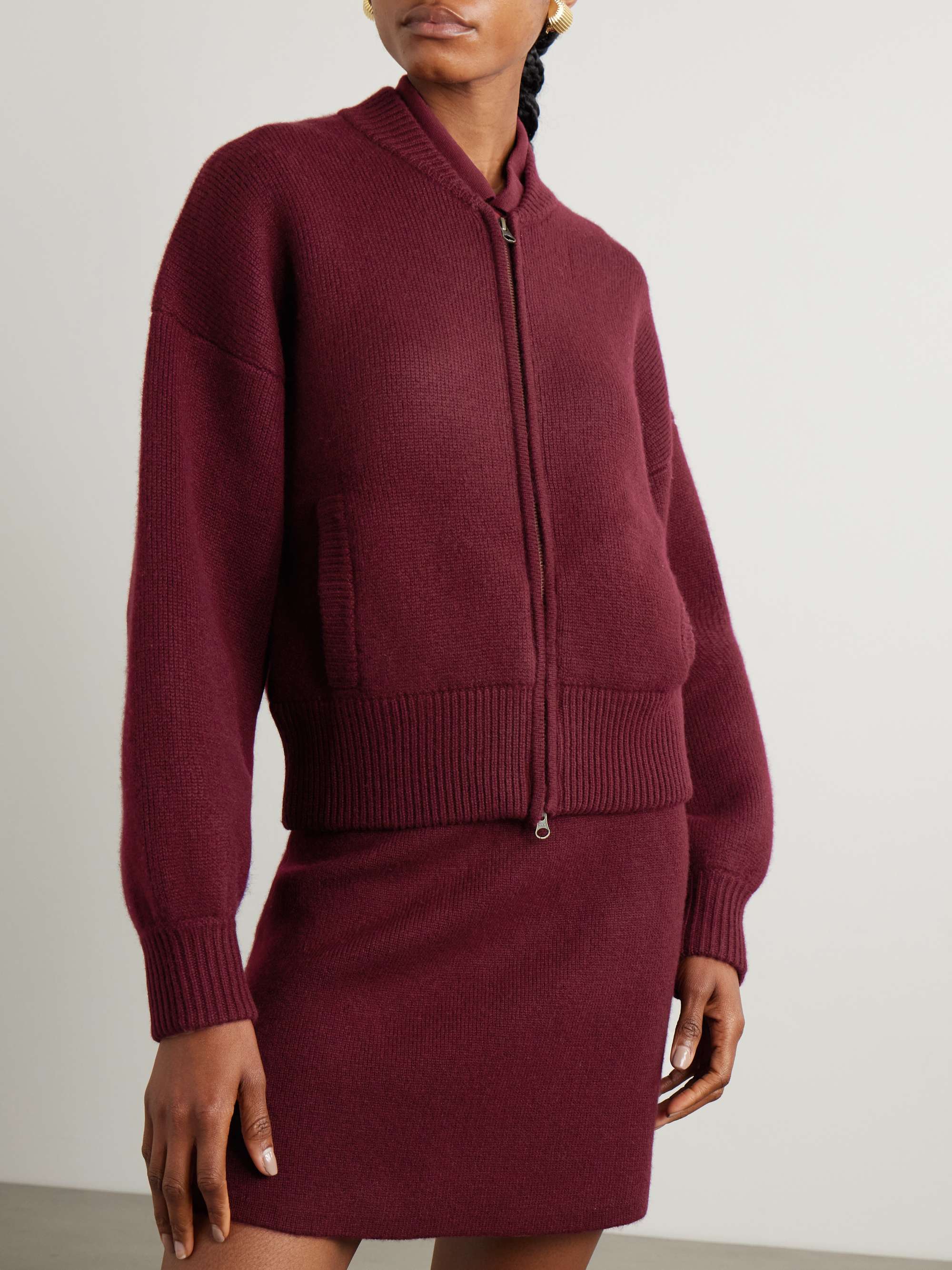 Kirsti cashmere cardigan view
