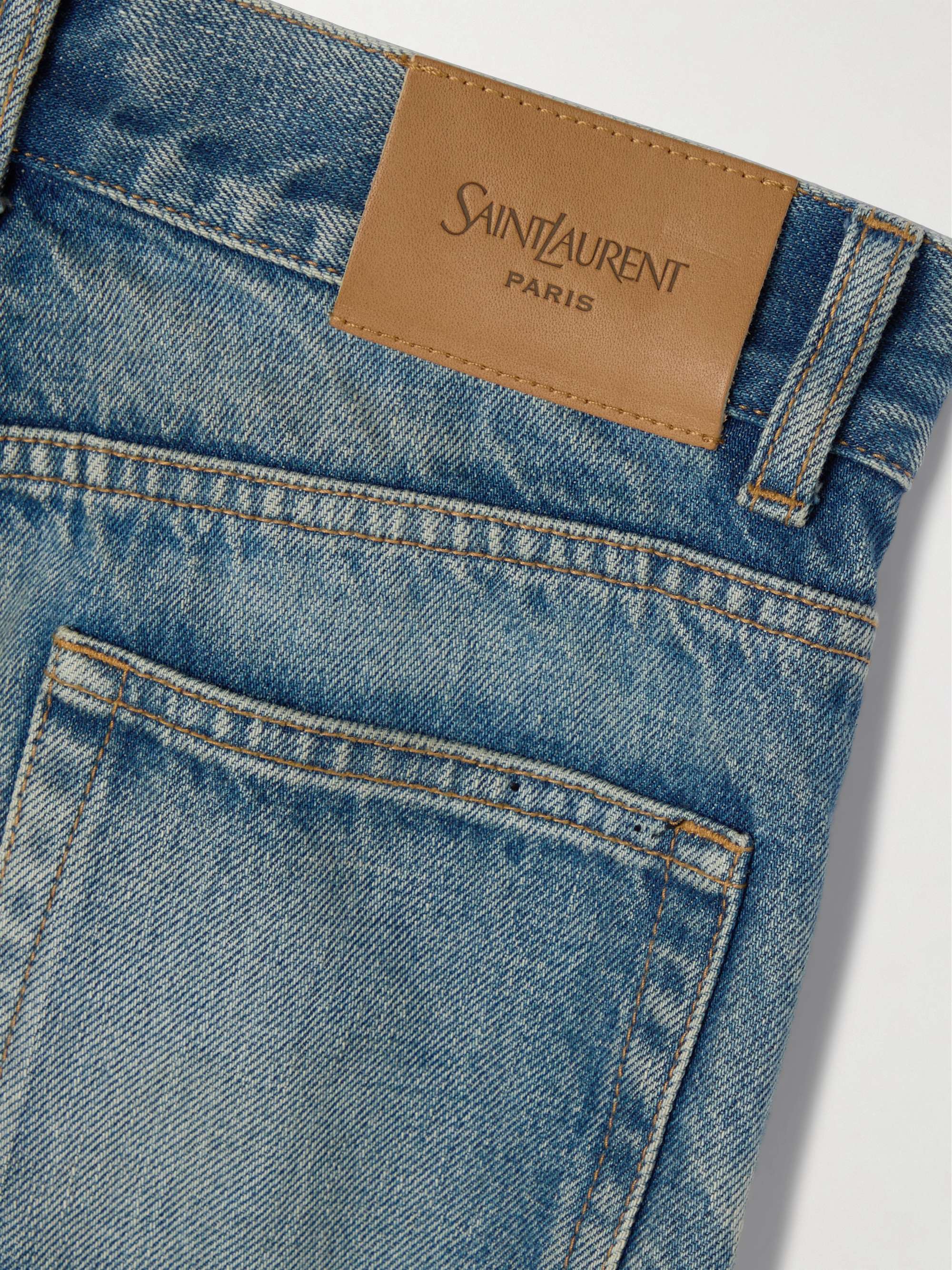 High-rise bootcut jeans view