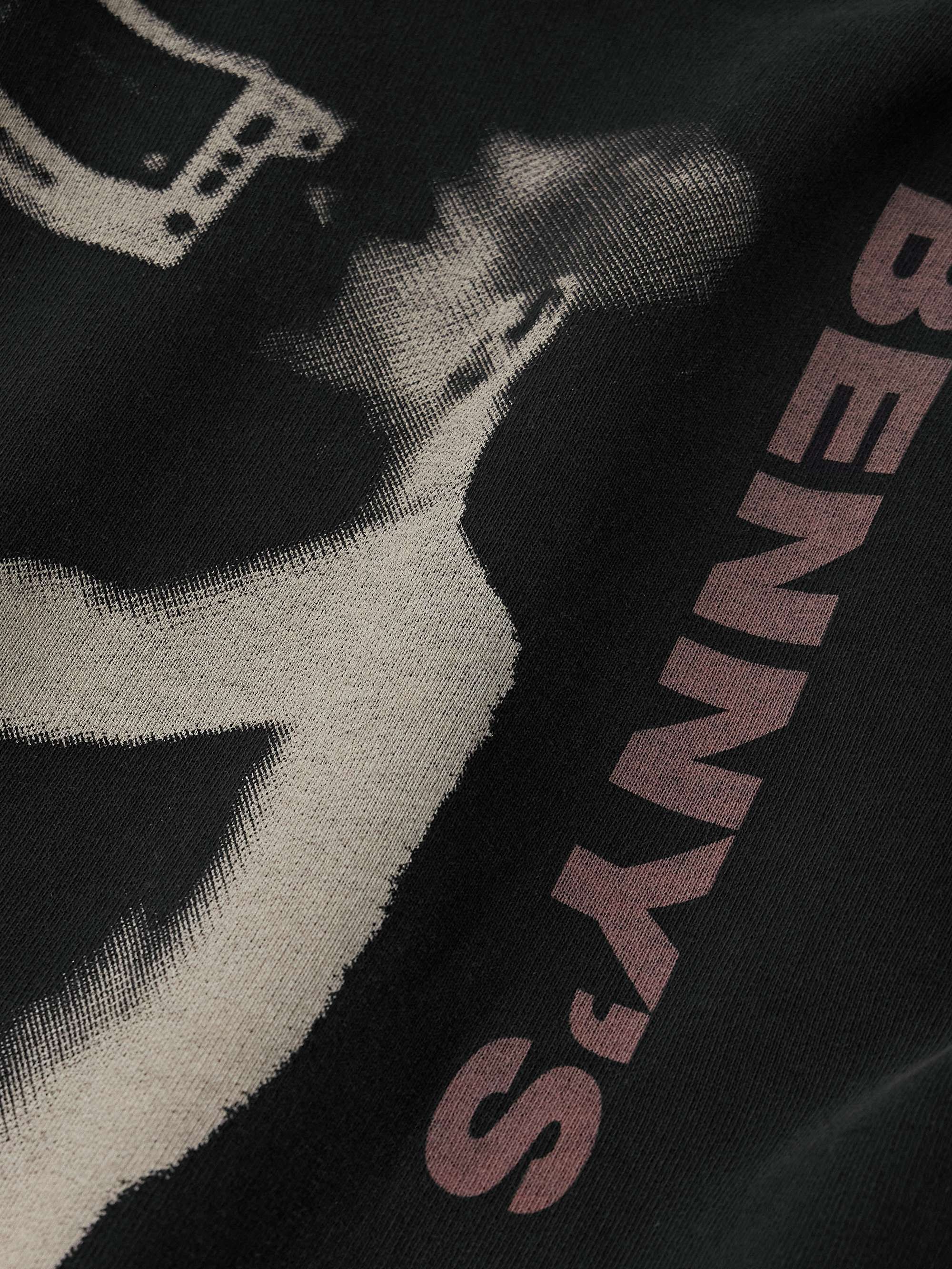 Benny's Video Printed Cotton-Jersey Hoodie view