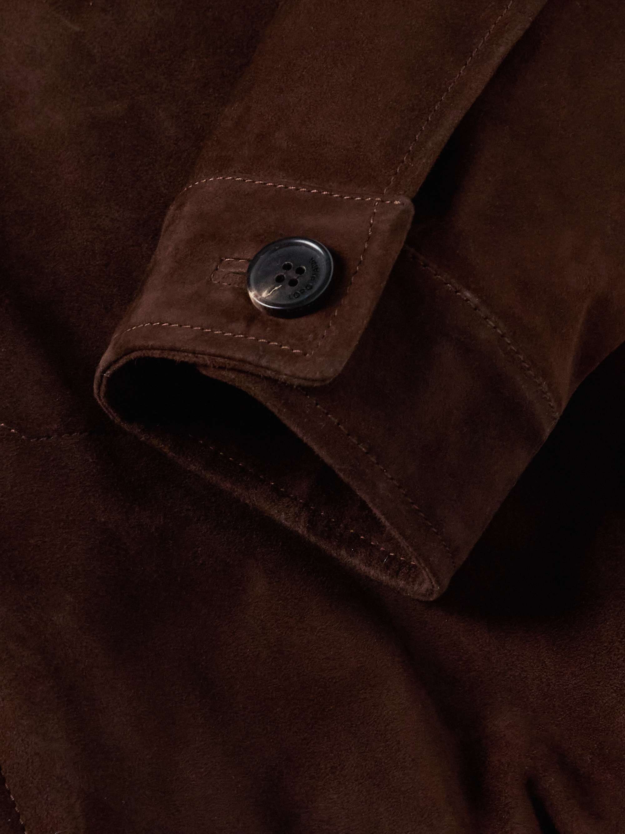 Kane Rain System® Suede Bomber Jacket view