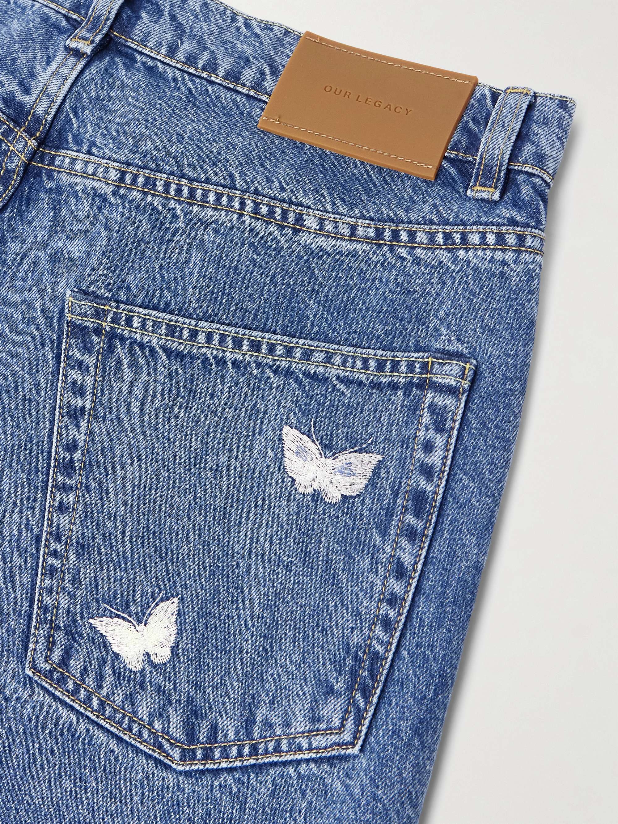 Vast Wide-Leg Embroidered Jeans view