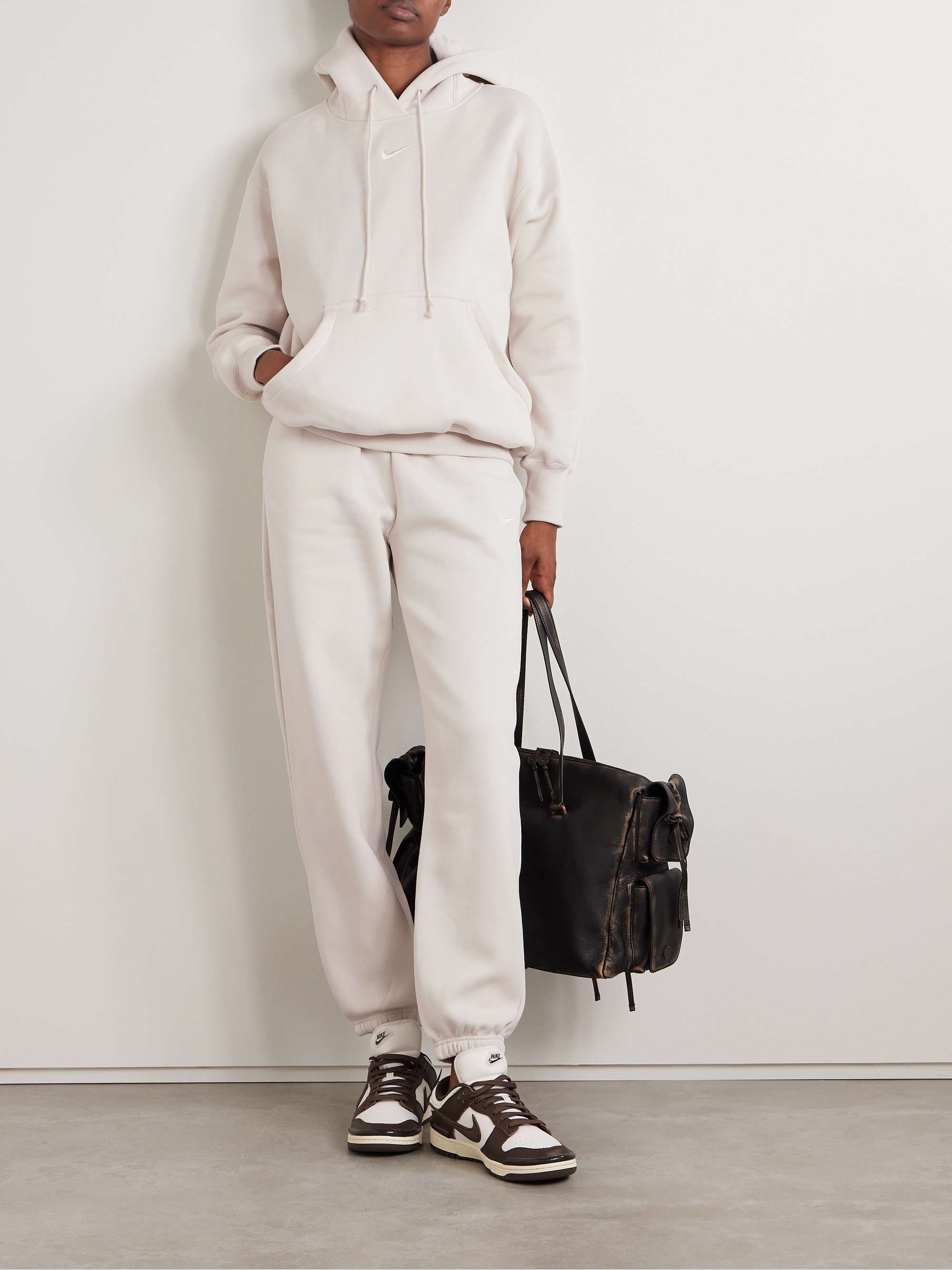 Phoenix cotton-blend jersey hoodie view