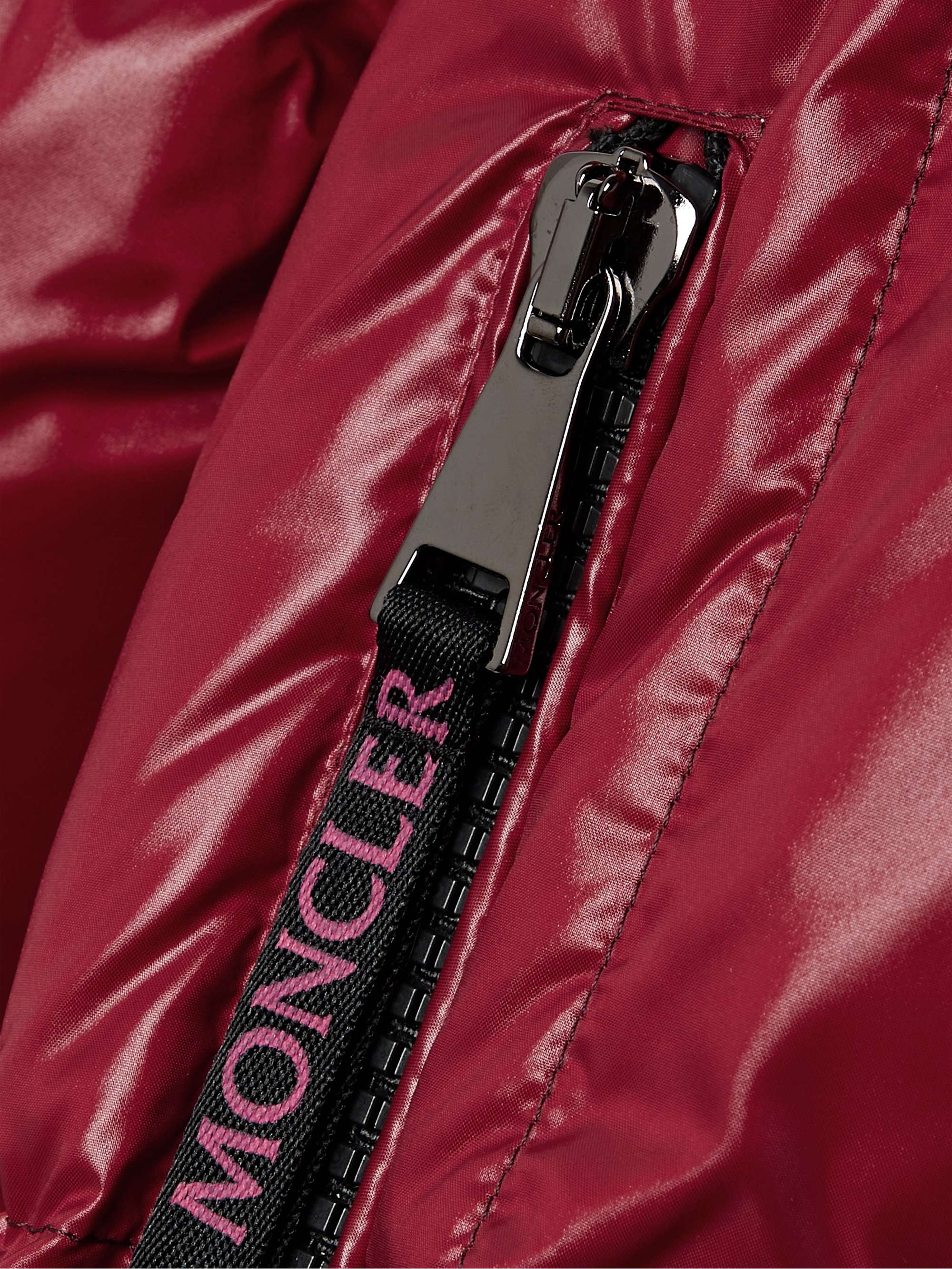 Parana hooded quilted padded shell down jacket view