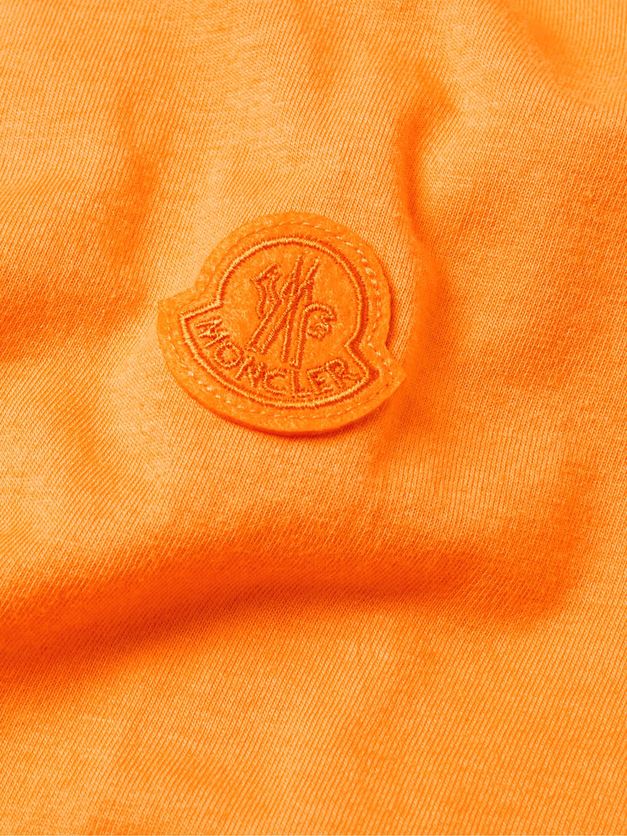 2 Moncler 1952 Garment-Dyed Printed Cotton-Jersey T-Shirt view
