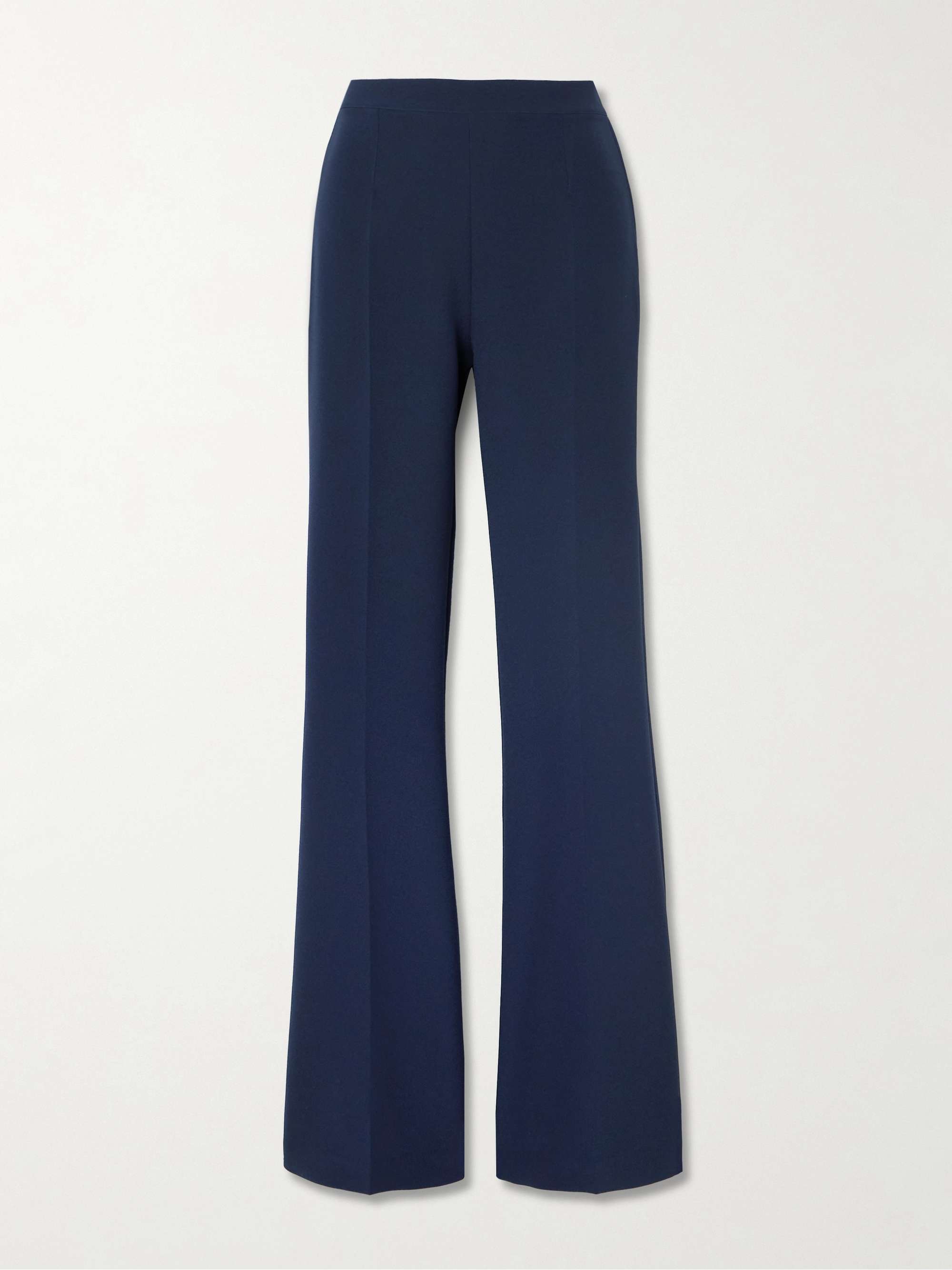 Alexa stretch-crepe flared pants hero visual