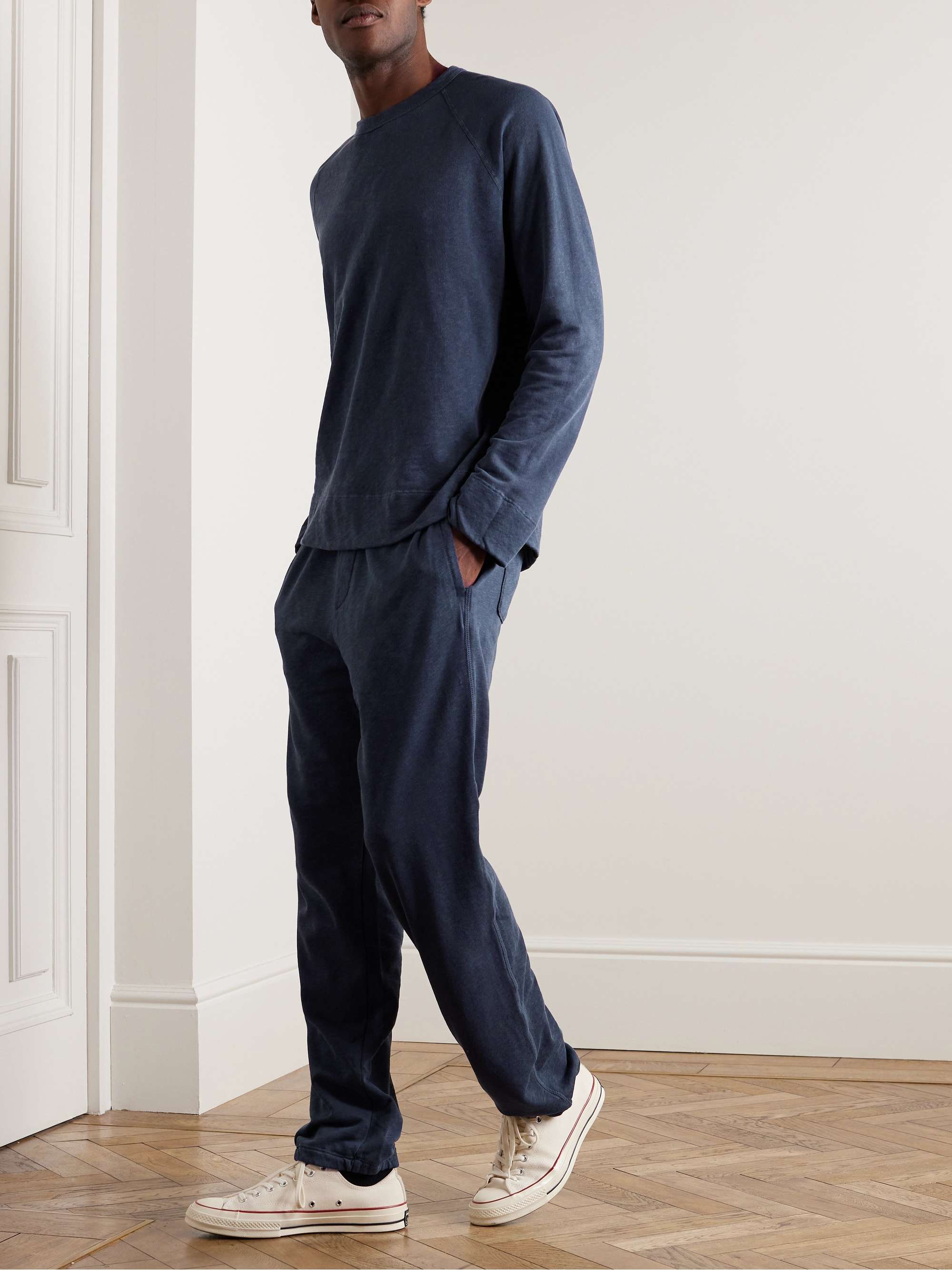 Loopback Supima Cotton-Jersey Sweatshirt view