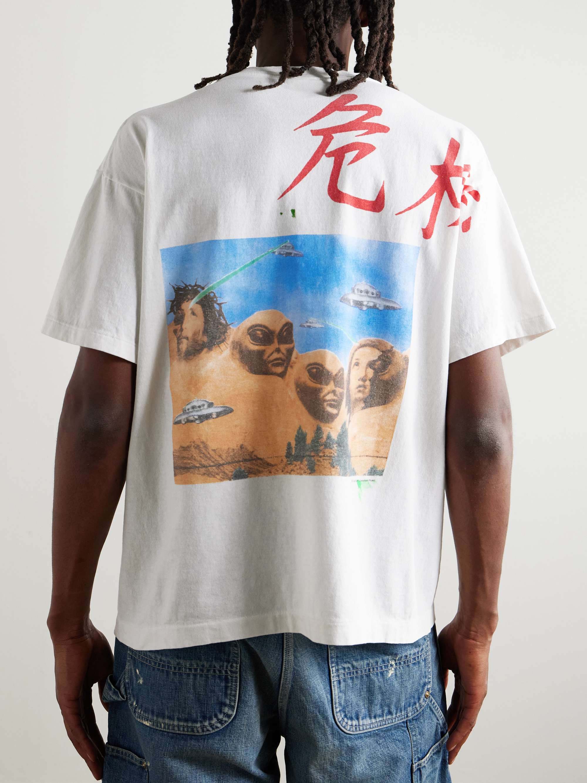 + Sean Wotherspoon Kiki Printed Cotton-Jersey T-Shirt view