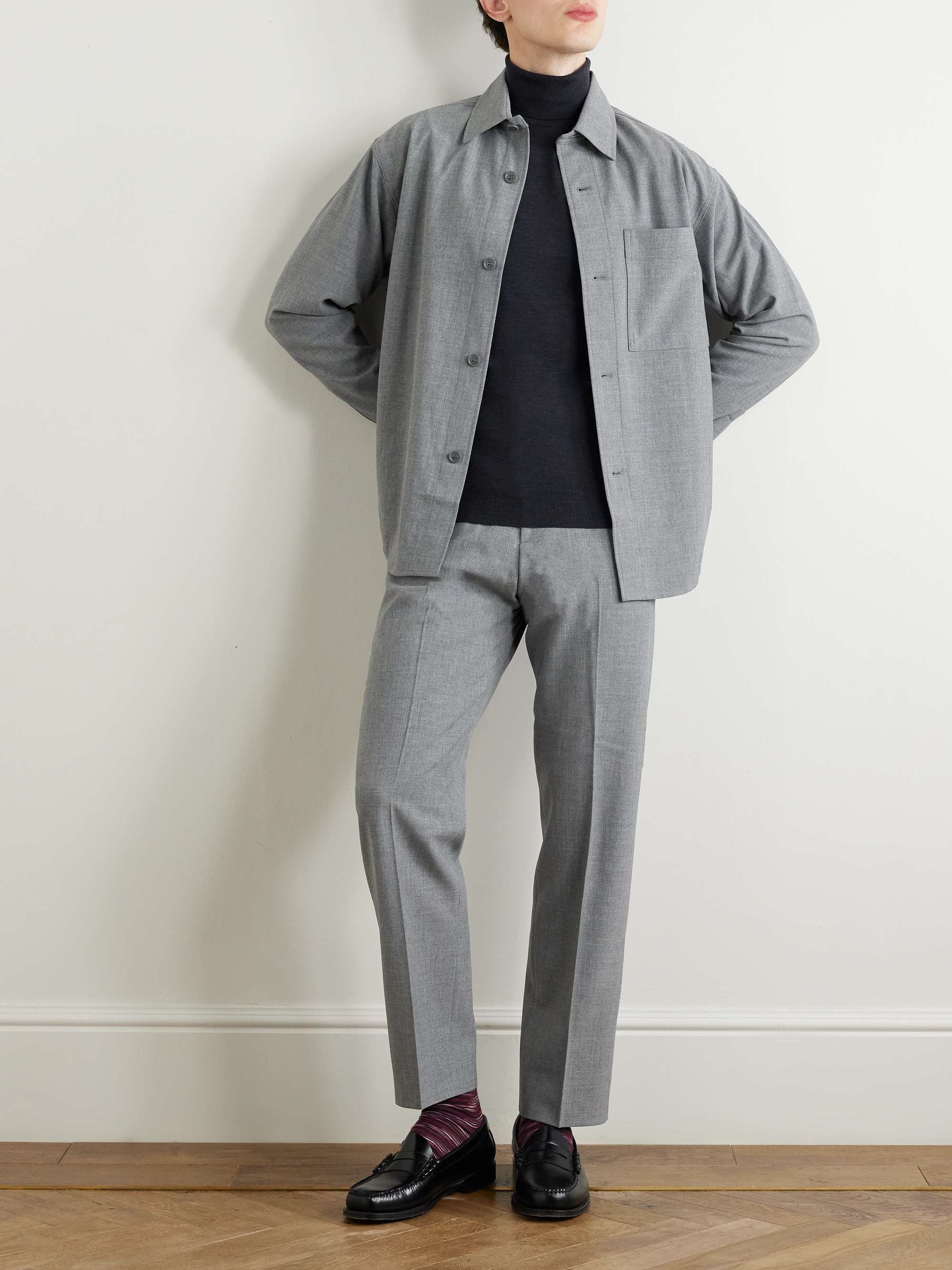 Cherwell Slim-Fit Merino Wool Rollneck Sweater view