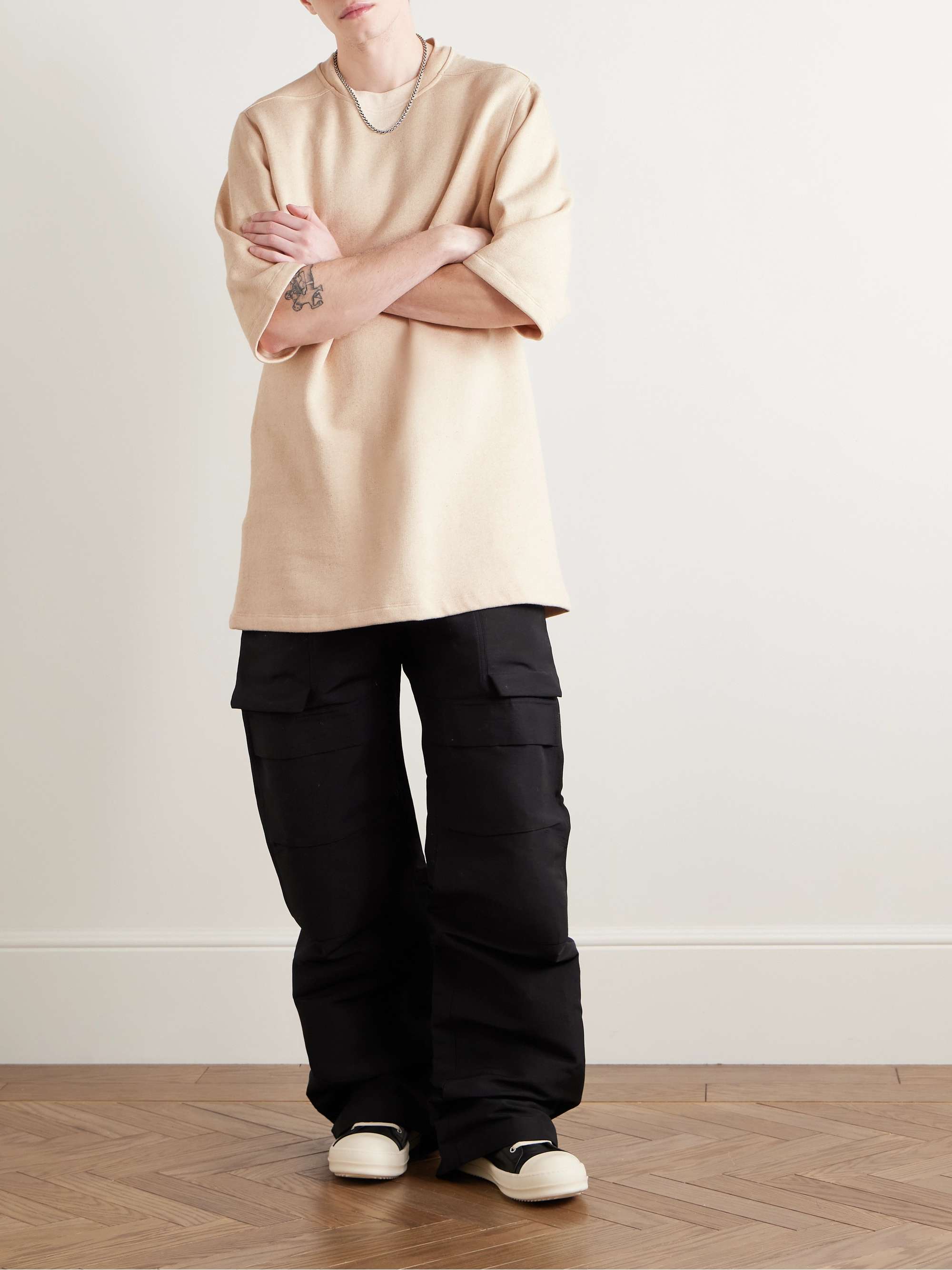 Oversized Organic Cotton-Jersey T-Shirt view