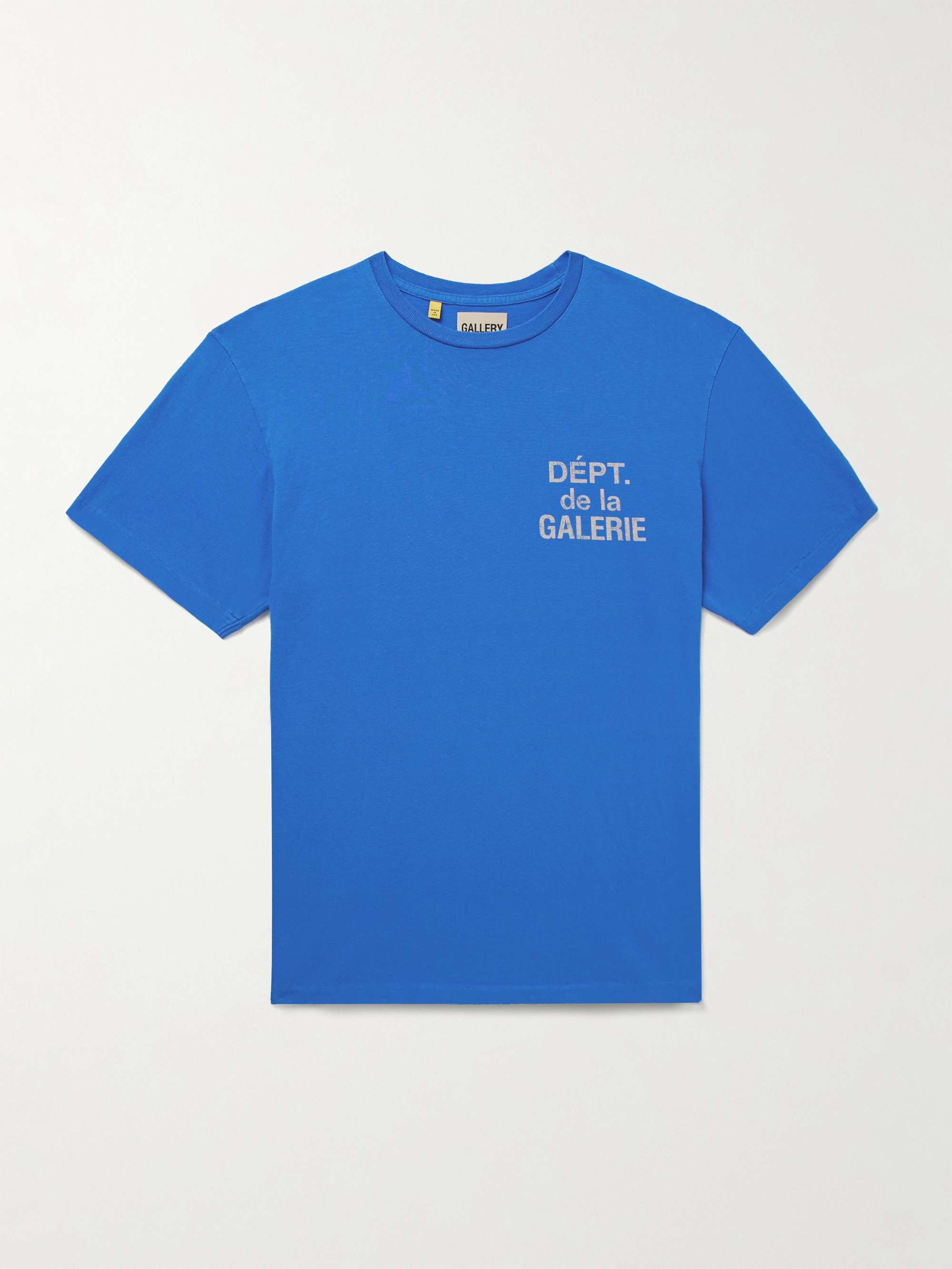 French Logo-Print Cotton-Jersey T-Shirt hero visual