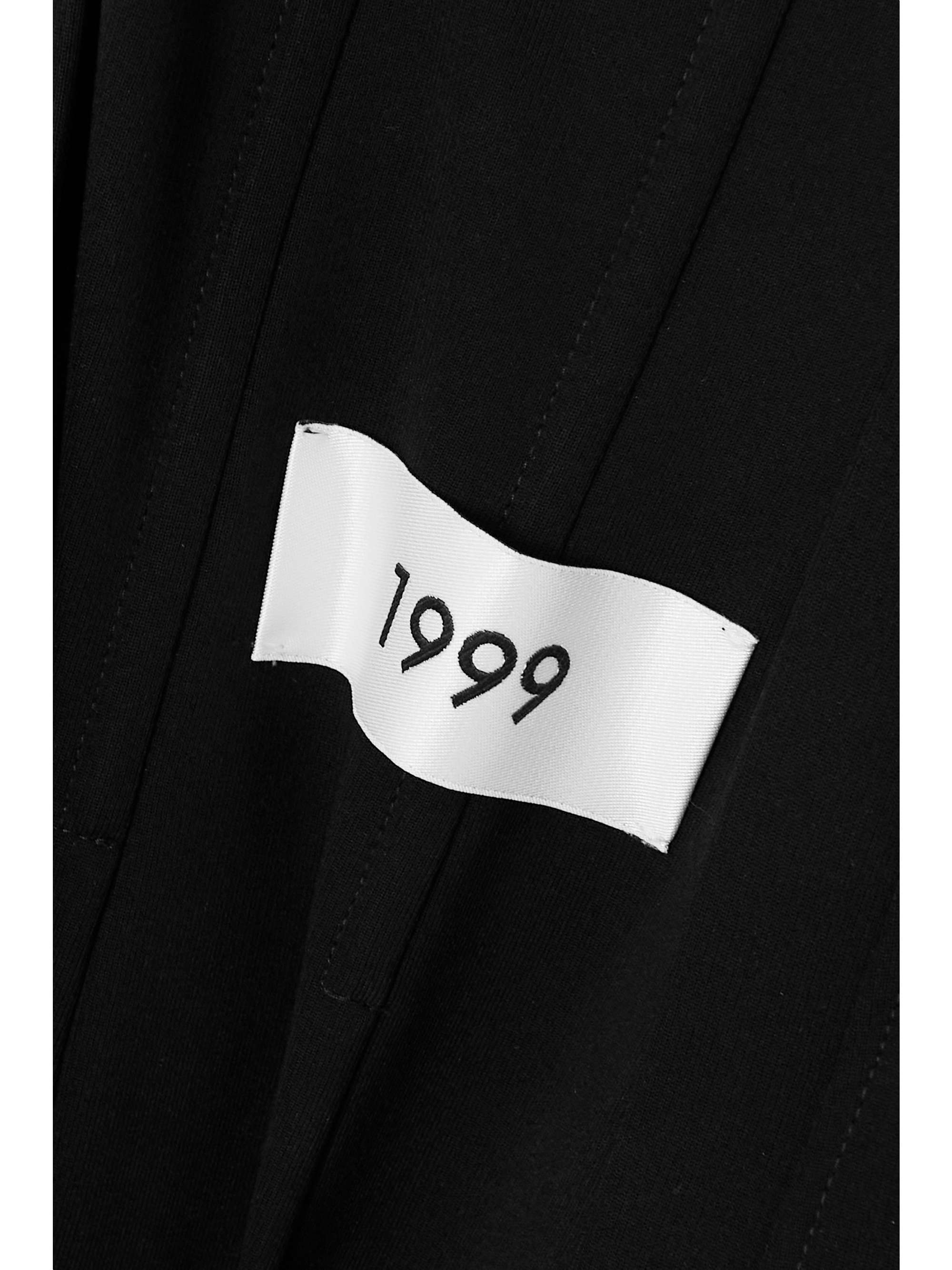 Kim zip-detailed stretch-crepe bustier maxi dress view