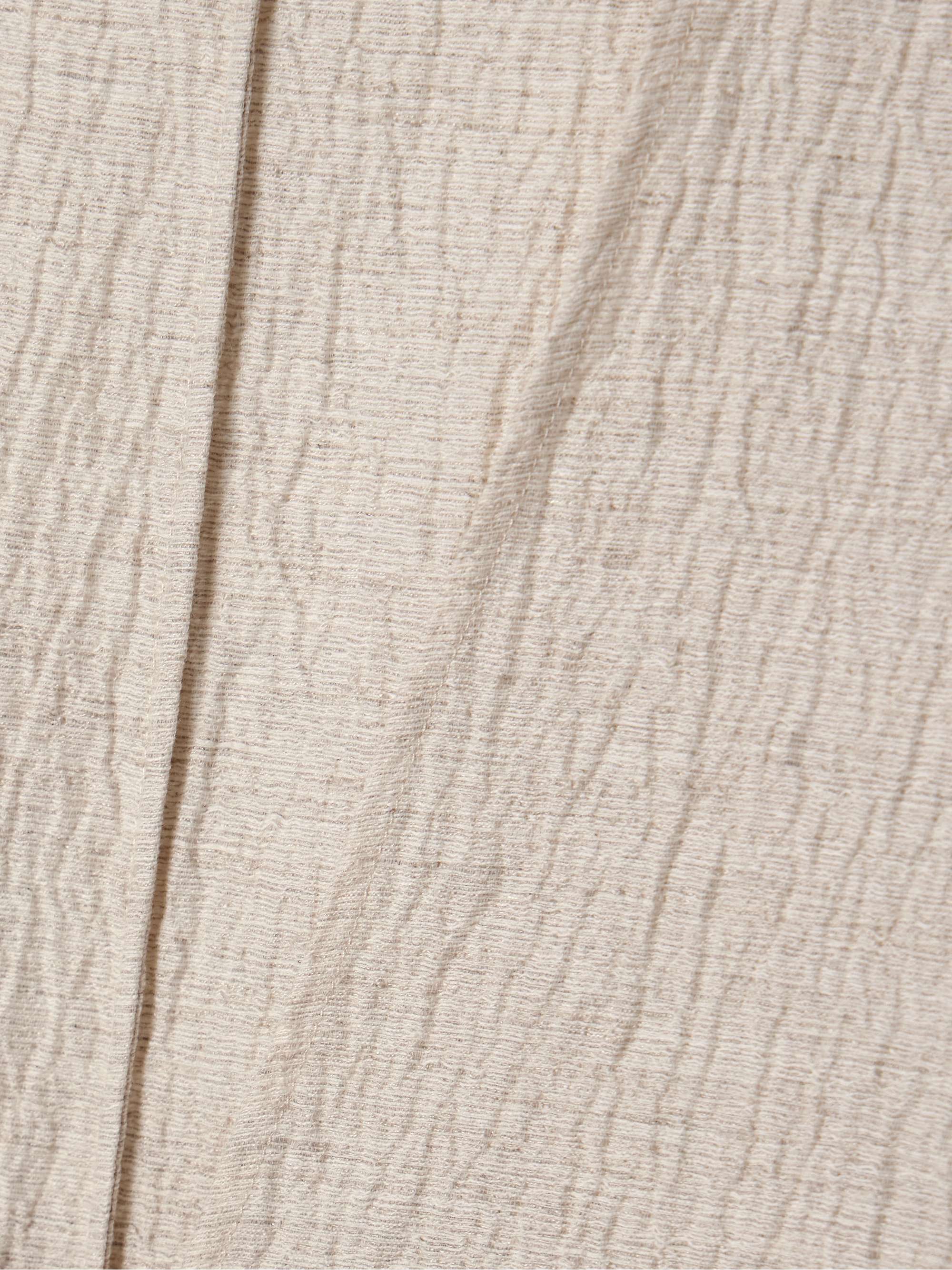 Eladia crinkled cotton-blend maxi dress view